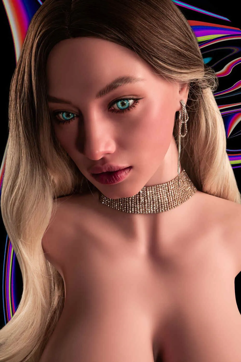 Picture of Climax - 110cm/3ft7 66.1LB Silicone Head Sex Doll Torso – Sola