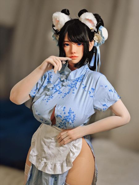 Show details for 162cm/5ft4 F-cup Silicone Sex Doll – Xiaobei Picture of 162cm/5ft4 F-cup Silicone Sex Doll – Xiaobei