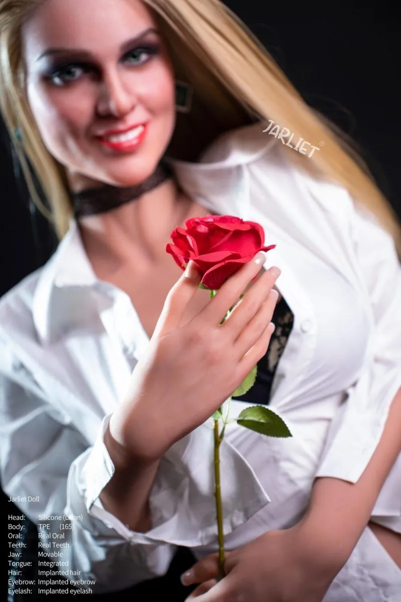 Picture of Jarliet Hybrid Sex Doll 165cm/5ft5 C-cup Silicone Head Sex Doll – Lilian
