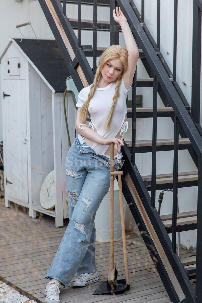 Picture of Starpery Hybrid Sex Doll 171cm/5ft7 A-cup Silicone Head Sex Doll – Imogen