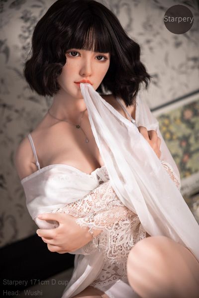 Picture of 171cm/5ft7 D-cup Silicone Head Sex Doll – Wushi