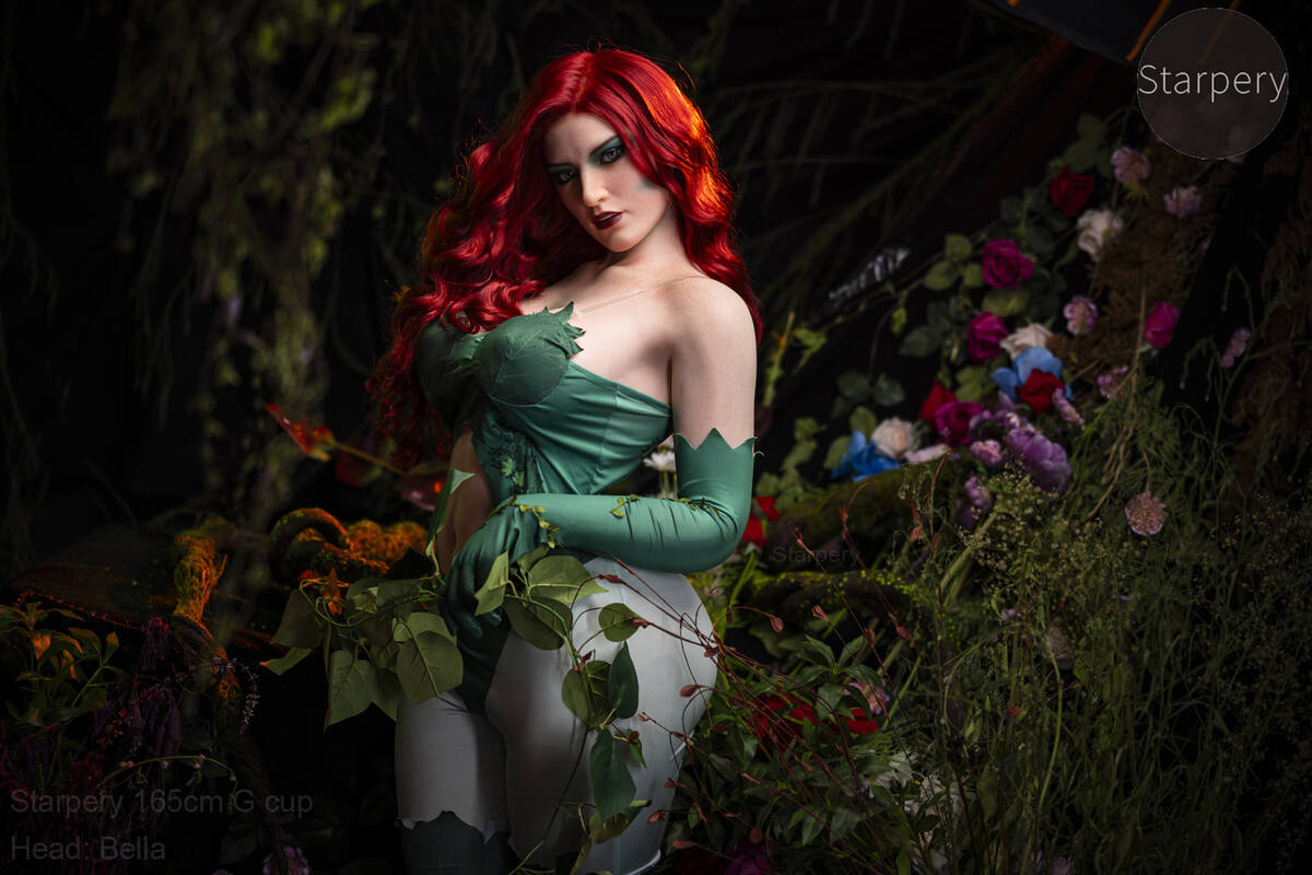 Picture of Starpery Hybrid Sex Doll 165cm/5ft5 G-cup Silicone Head Sex Doll – Bella