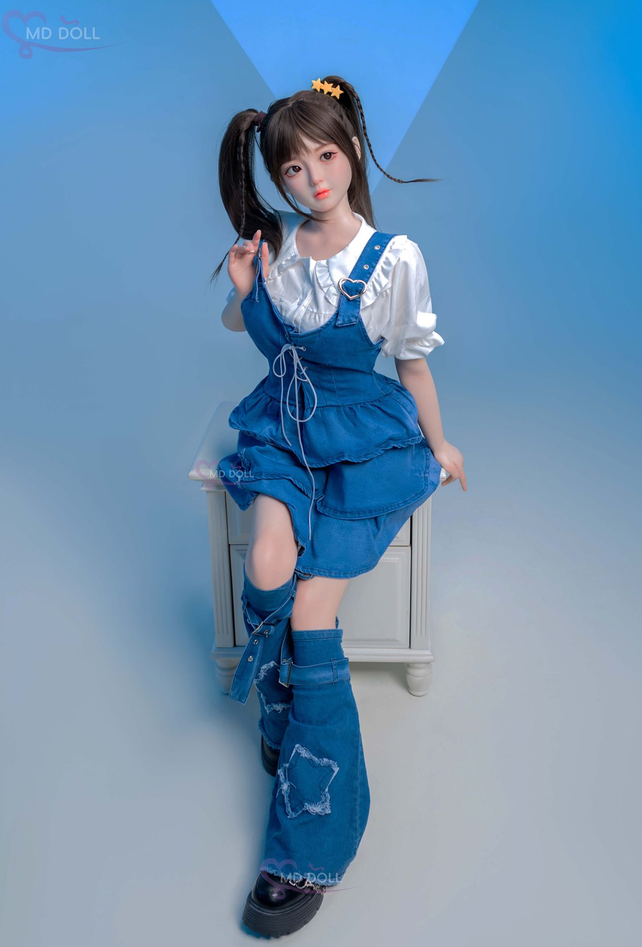 Picture of MD Doll 150cm | 4ft9 D-cup Theresa full silicone sex doll (M-6)