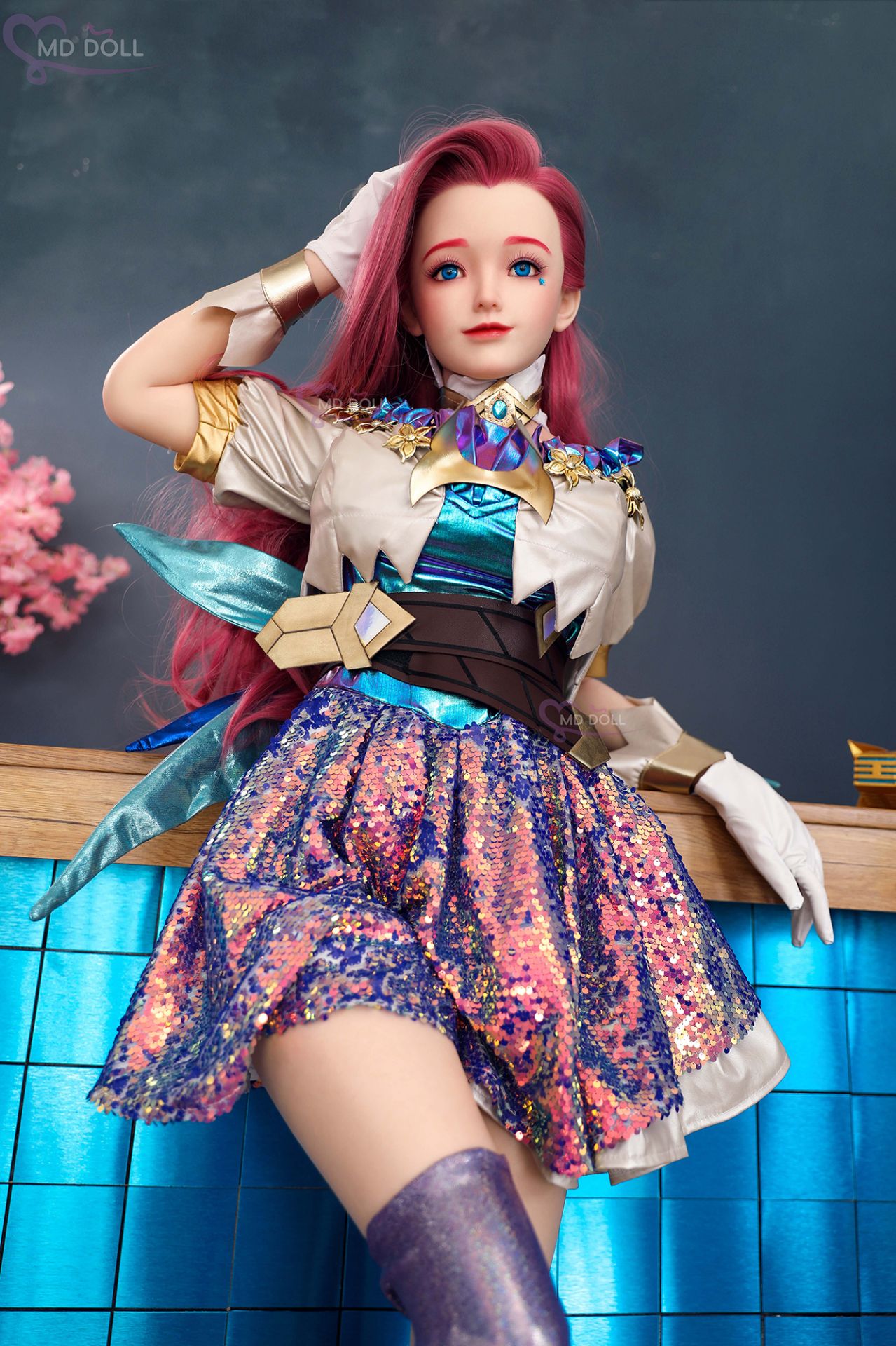 Picture of MD Doll 150cm | 4ft9 D-cup Amelia full silicone sex doll (M-8)