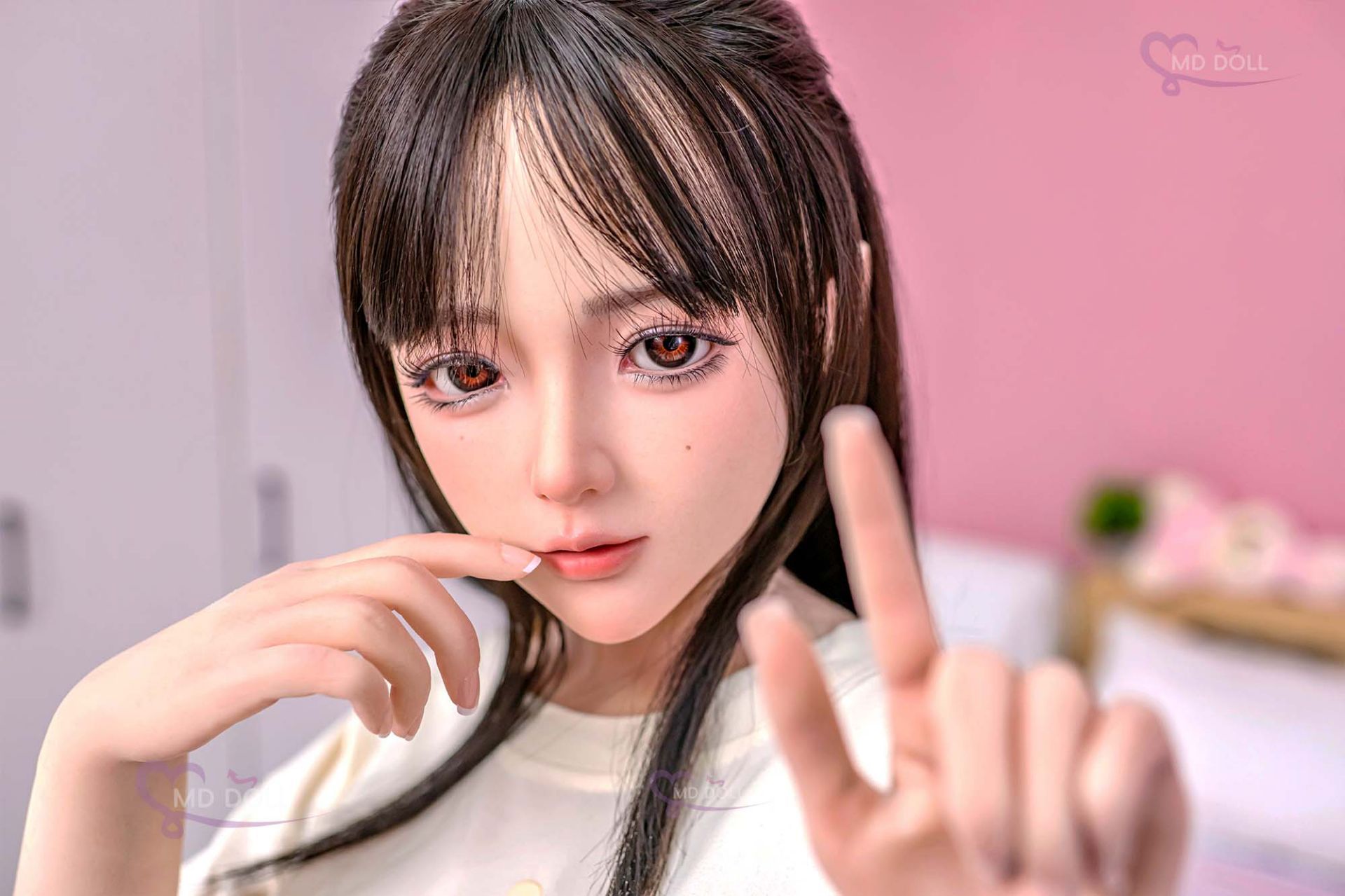 Picture of MD Doll 150cm | 4ft9 D-cup Poppy full silicone sex doll (M-14)