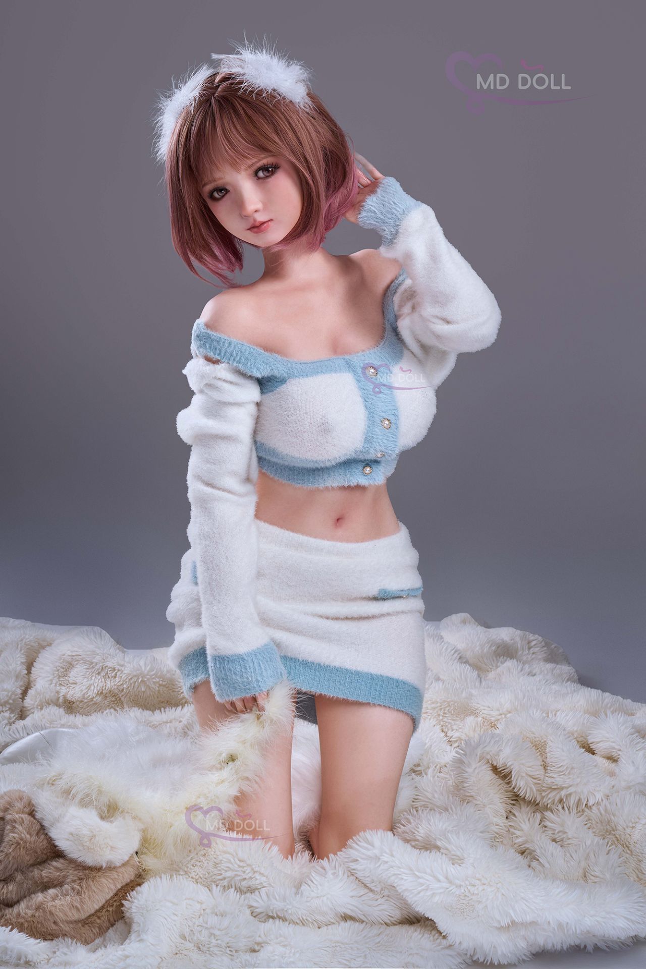 Picture of MD Sex Doll 150cm | 4ft9 D-cup LILY full silicone sex doll (M-21)
