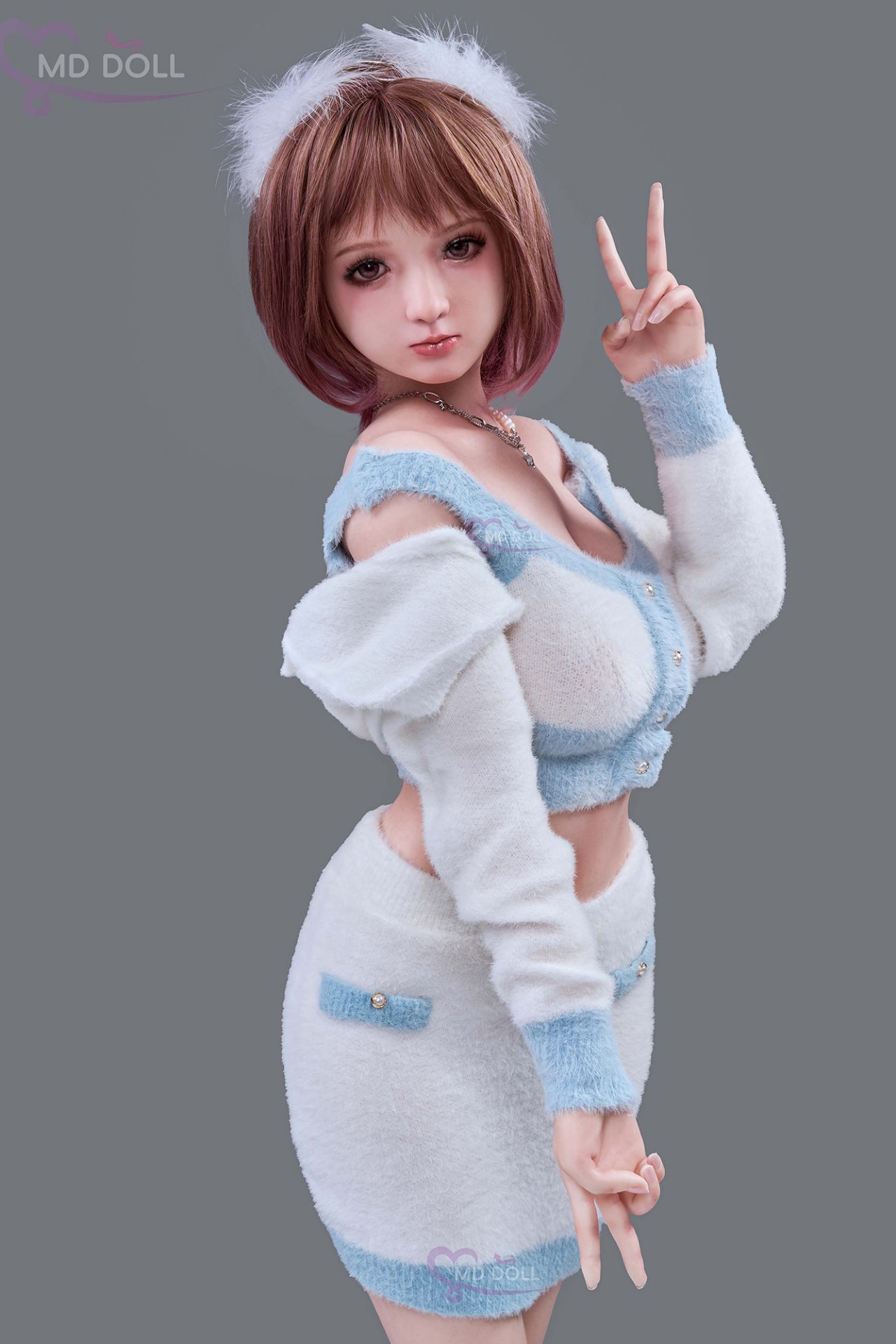 Picture of MD Sex Doll 150cm | 4ft9 D-cup LILY full silicone sex doll (M-21)
