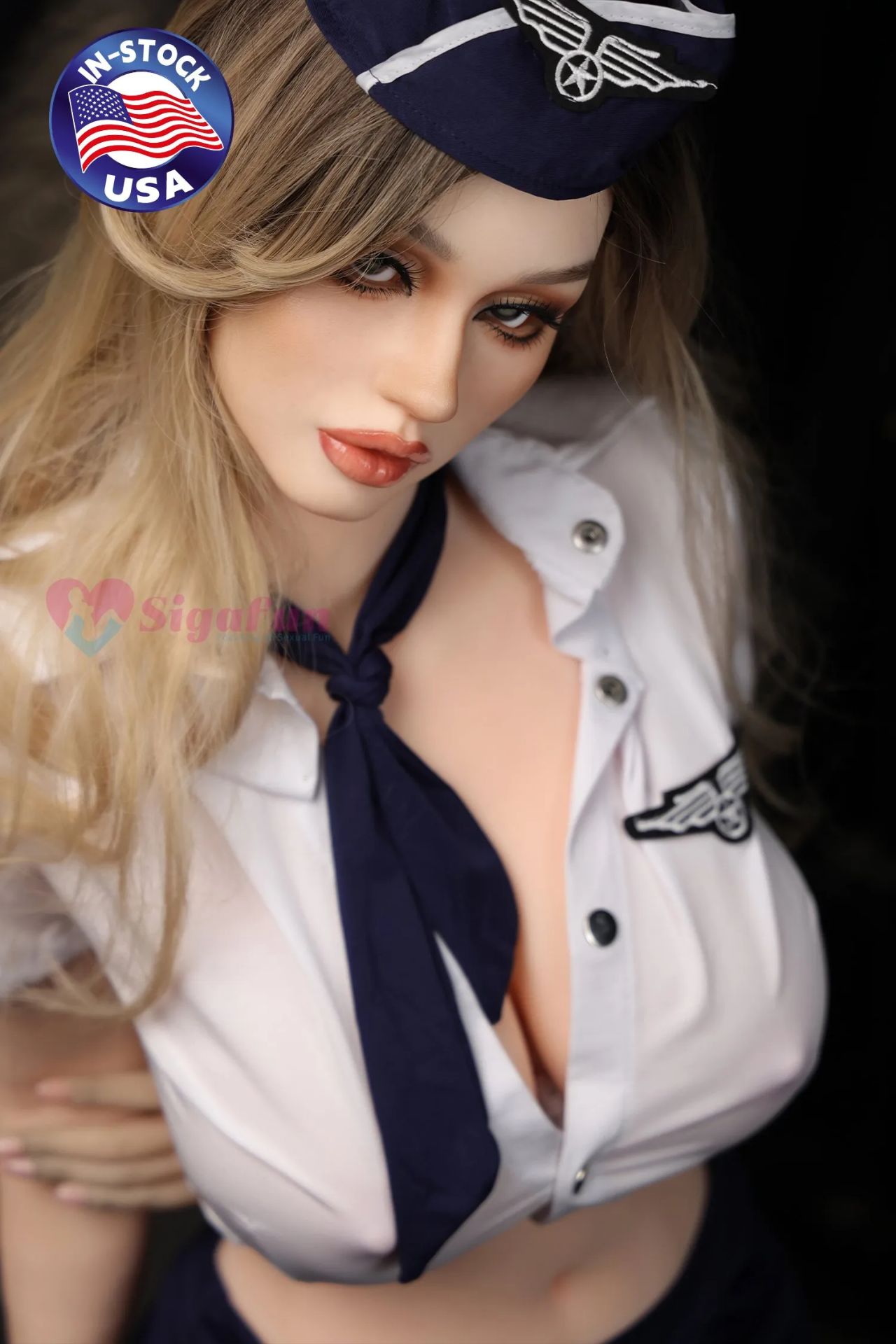 Picture of Sigafun Sex Doll 159CM Big Boobs Sex Doll Ada Sensational Stewardess [In Stock | US Only]