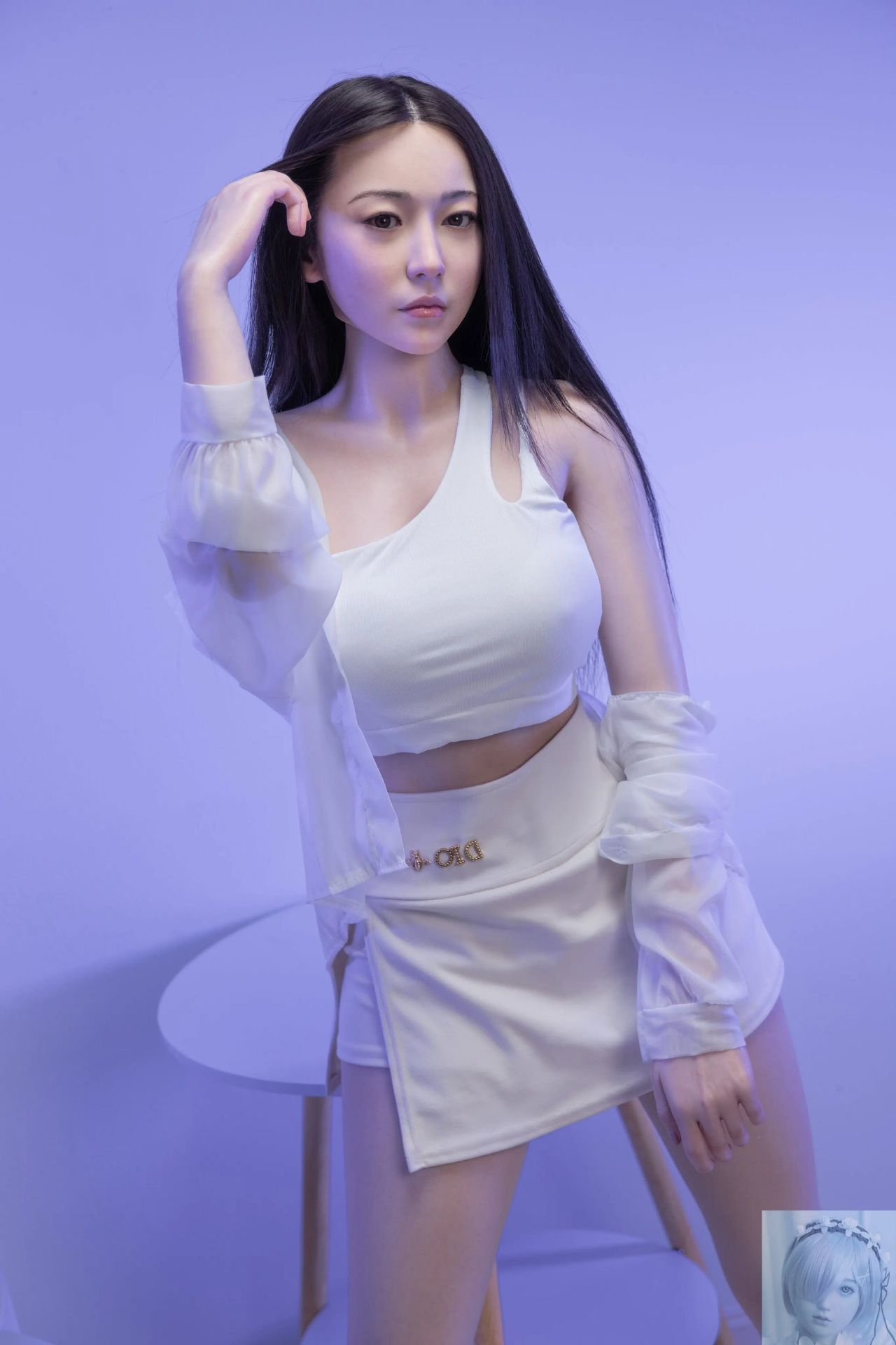 Picture of MMX Doll 163cm/5ft4 E-Cup Full Silicone Chinese Sex Doll - Mengxi