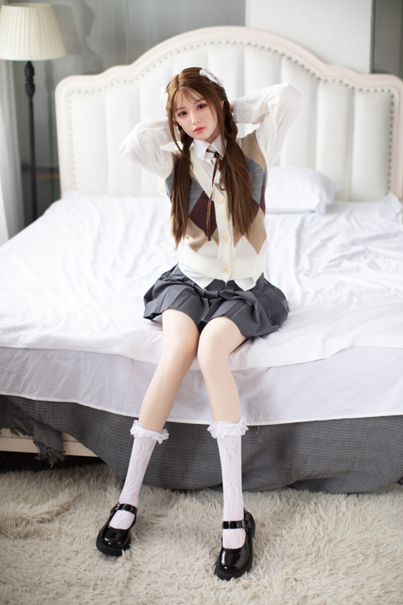 Picture of 160cm/5ft3 D-cup Silicone Head Sex Doll – Mei