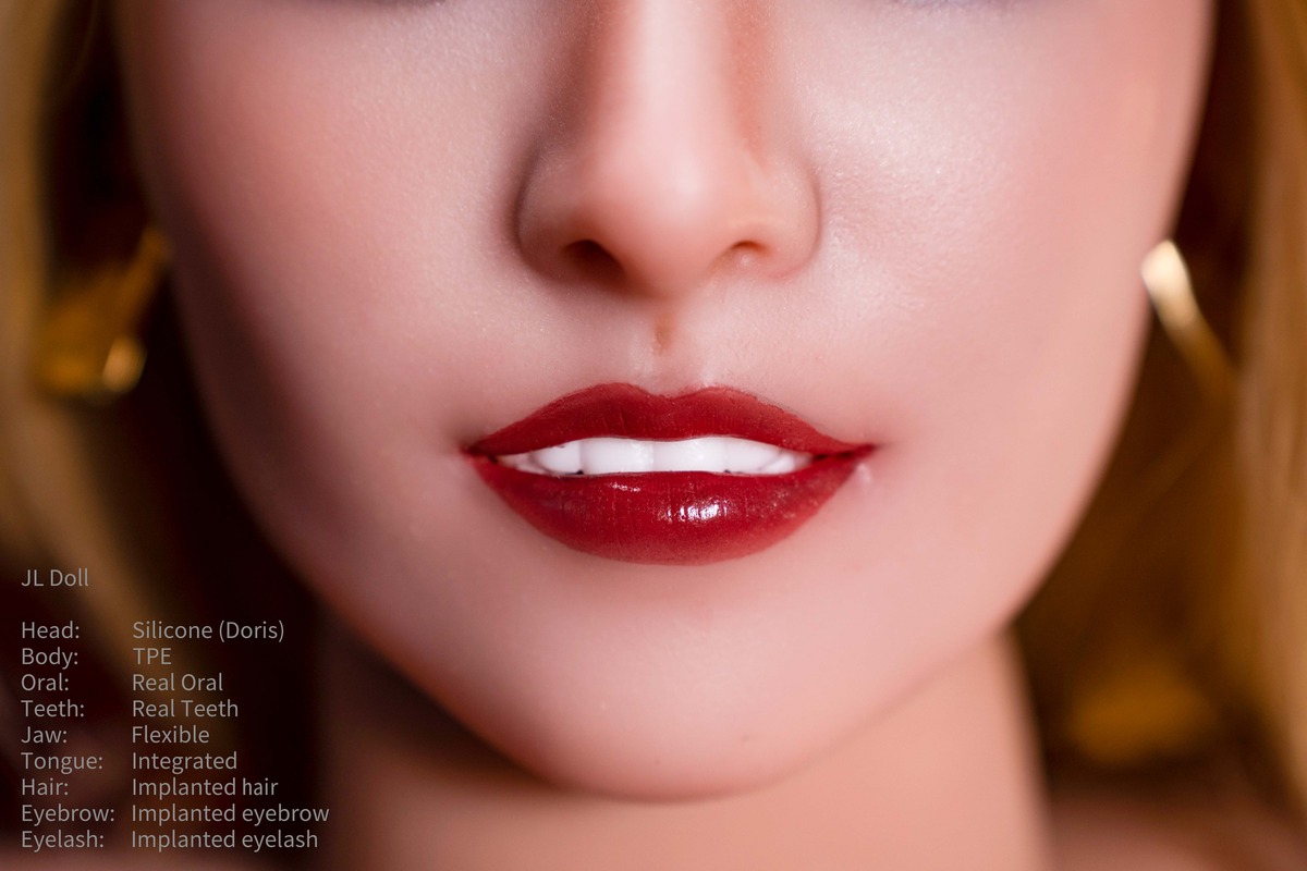 Picture of Jarliet Hybrid Sex Doll 148cm/4ft10 E-cup Silicone Head Sex Doll – Doris