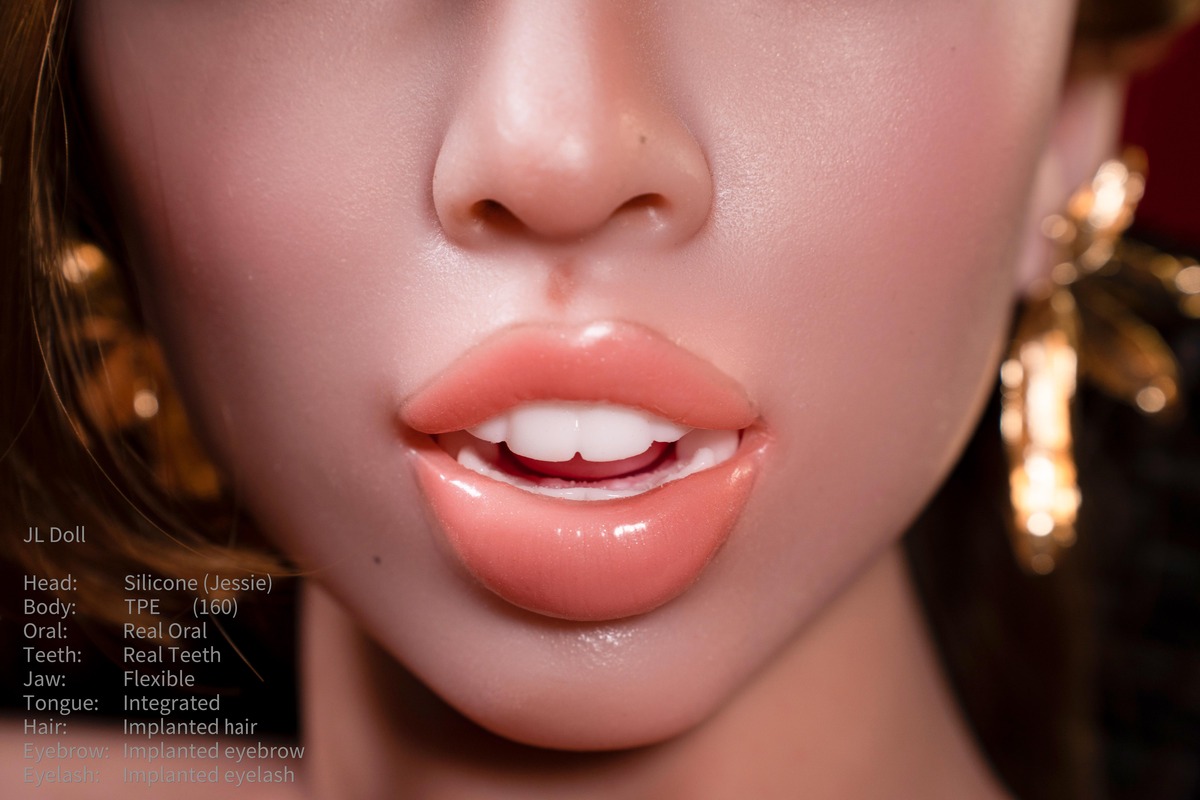 Picture of Jarliet Hybrid Sex Doll 160cm/5ft3 M-cup Silicone Head Sex Doll – Jessie