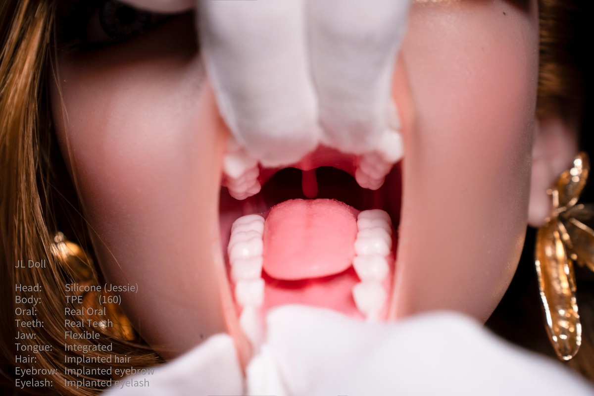 Picture of Jarliet Hybrid Sex Doll 160cm/5ft3 M-cup Silicone Head Sex Doll – Jessie