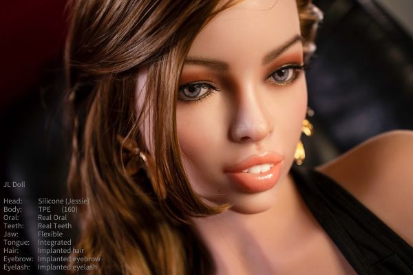 Show details for 160cm/5ft3 M-cup Silicone Head Sex Doll – Jessie Picture of 160cm/5ft3 M-cup Silicone Head Sex Doll – Jessie