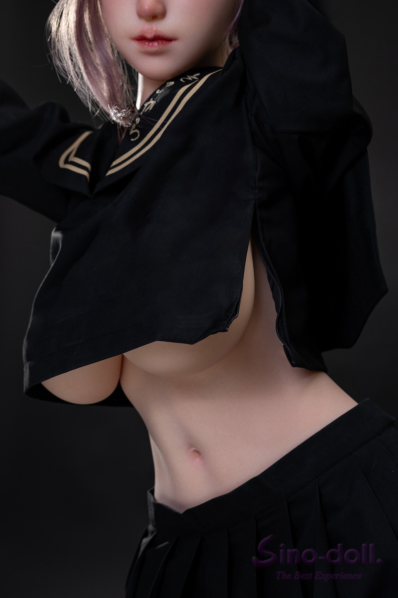 Picture of 77cm/2ft6 H-cup Silicone Sex Doll Torso – JK Uniform