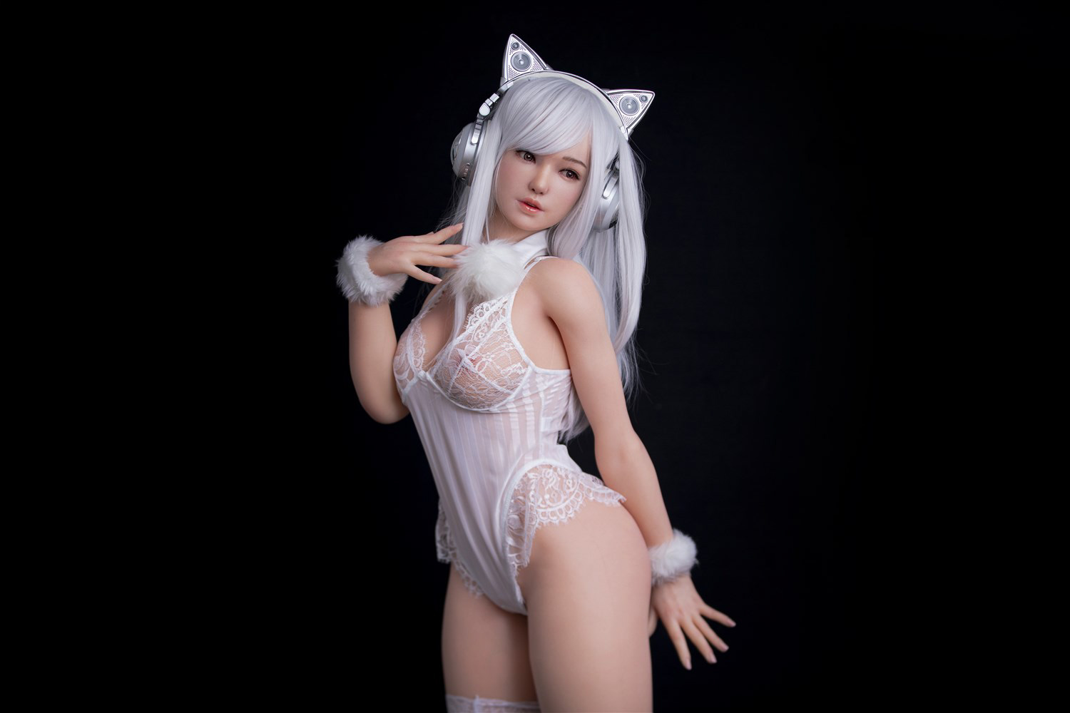 Picture of 162cm/5ft4 G-cup Silicone Sex Doll – Kuiwai