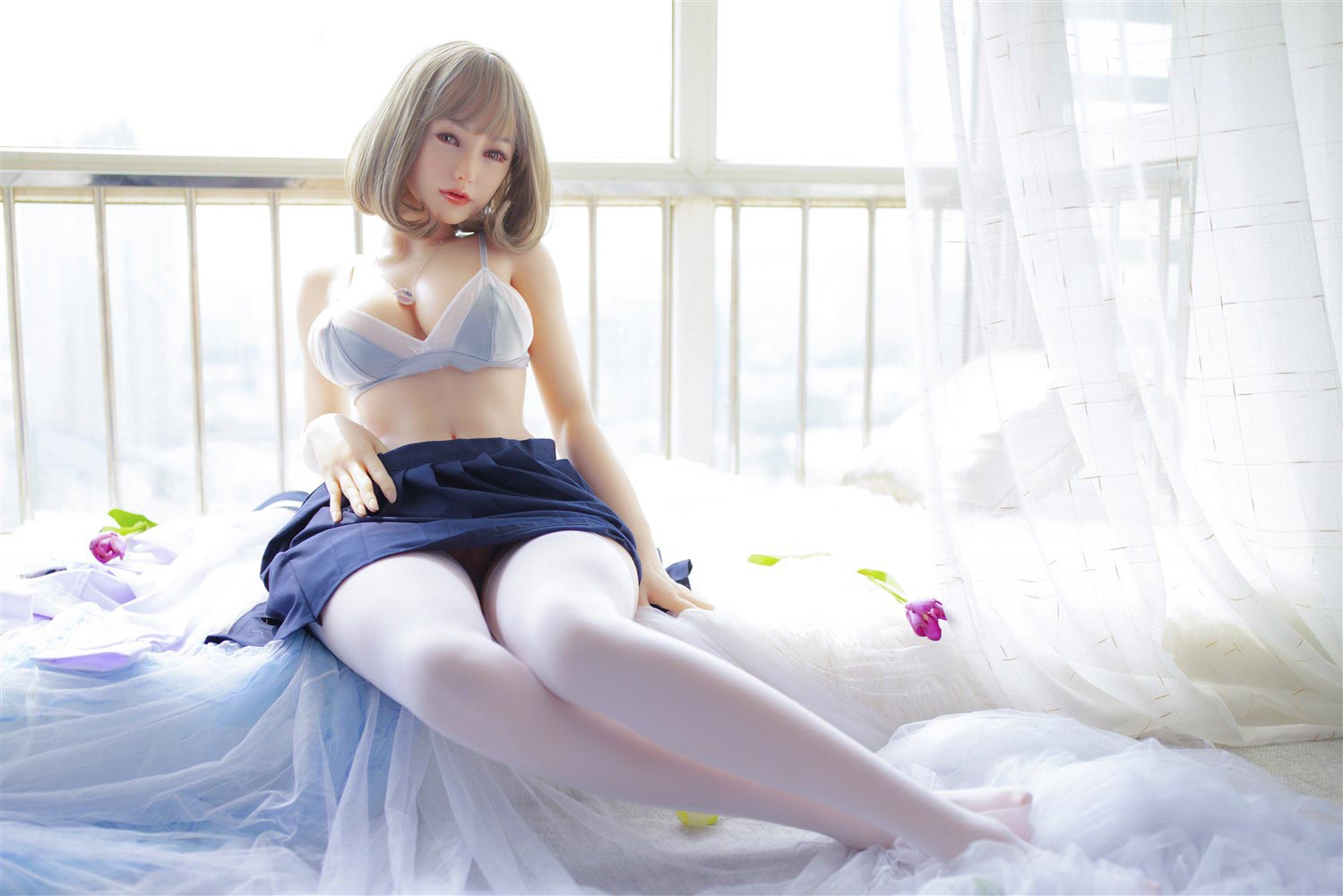 Picture of 160cm/5ft3 G-cup Silicone Sex Doll – Linine