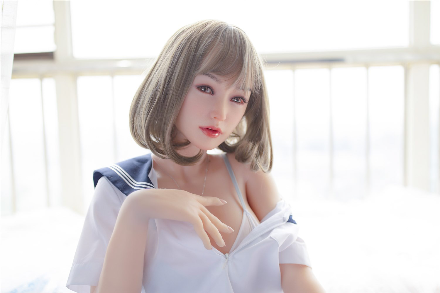 Picture of 160cm/5ft3 G-cup Silicone Sex Doll – Linine