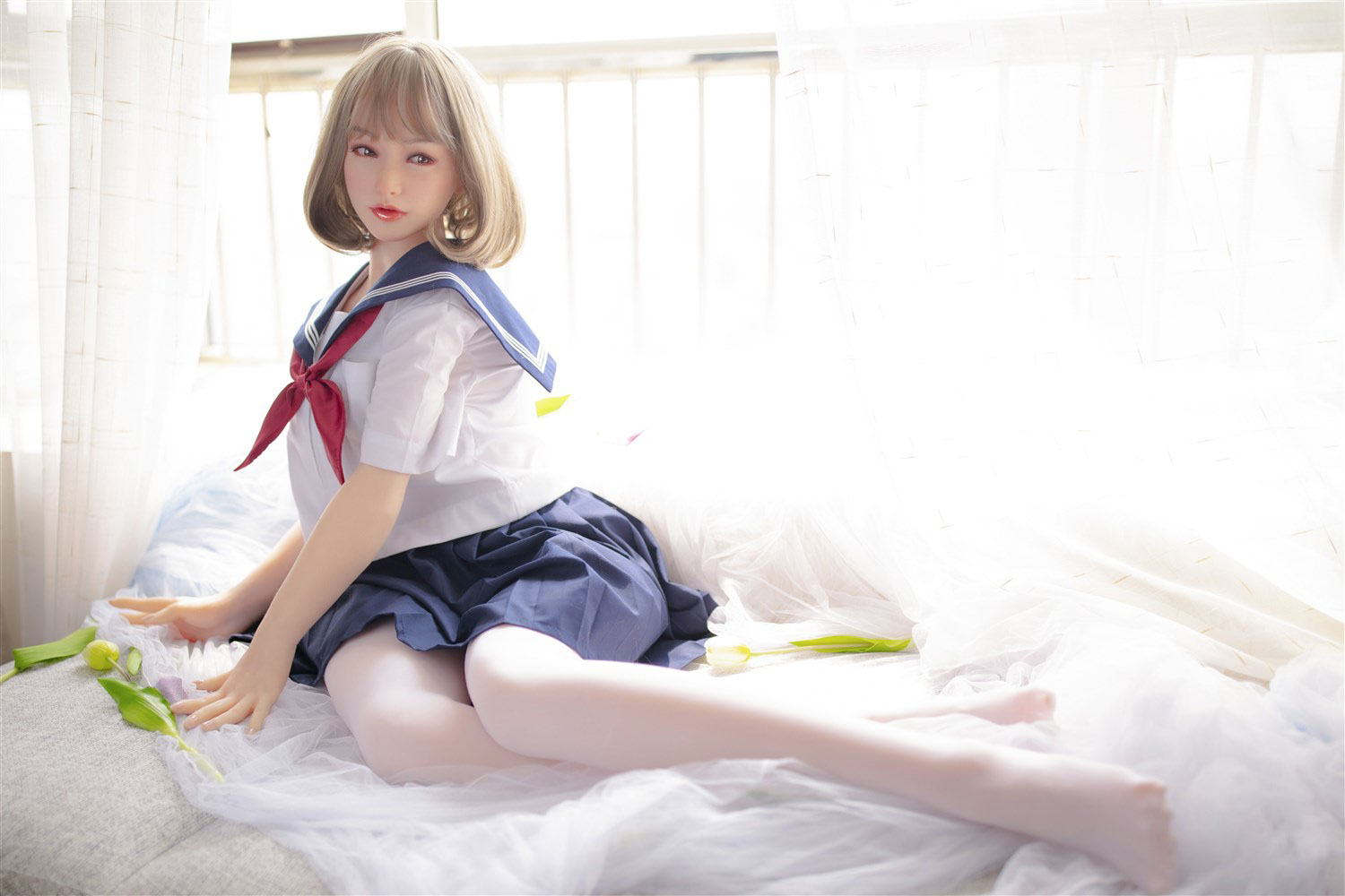 Picture of 160cm/5ft3 G-cup Silicone Sex Doll – Linine