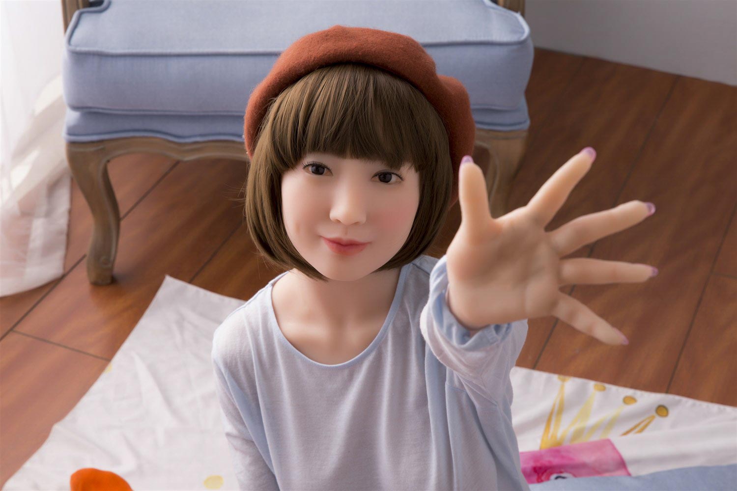 Picture of 152cm/4ft12 F-cup Silicone Sex Doll – Ruoshui