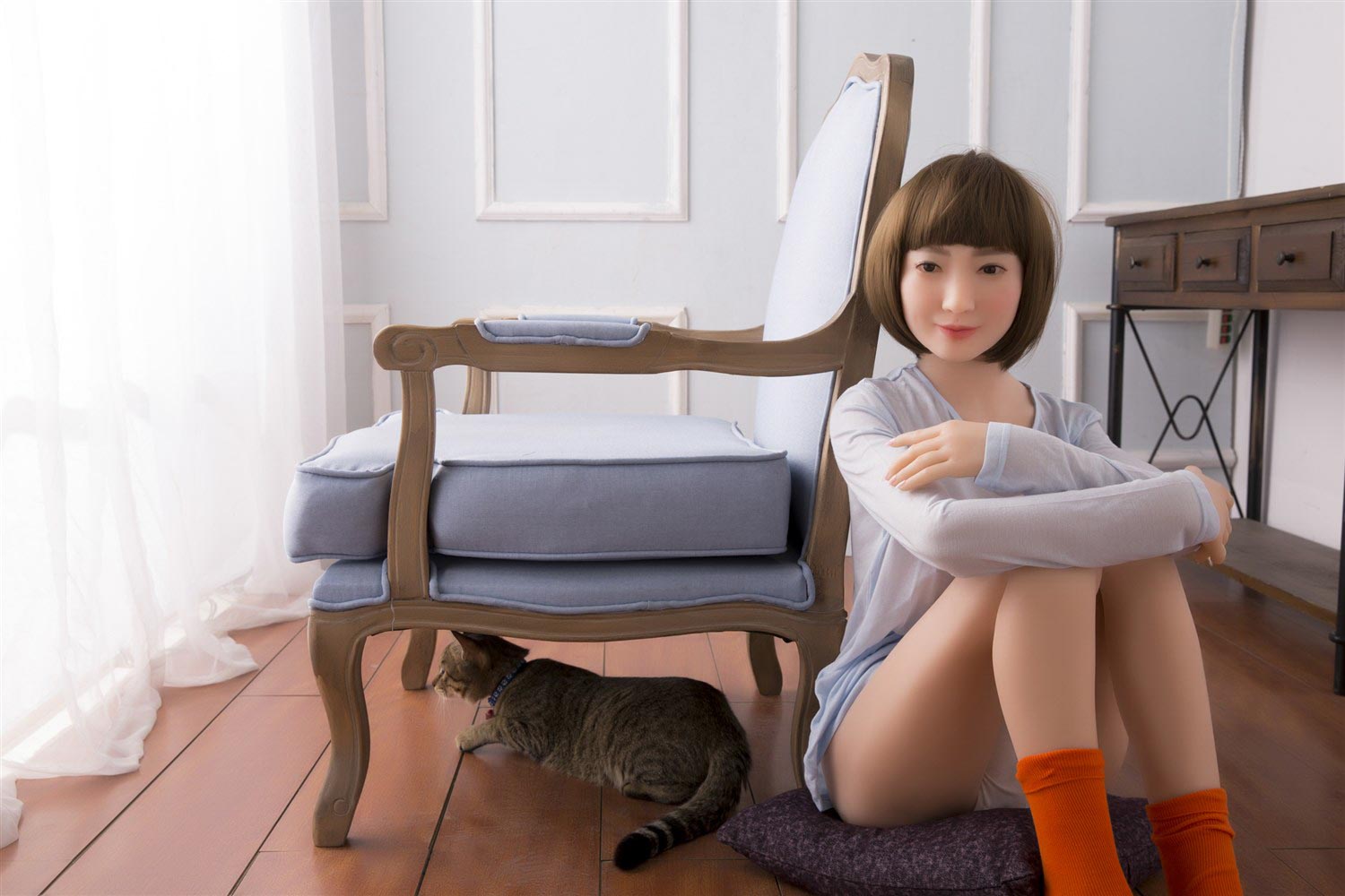 Picture of Sino Doll 152cm/4ft12 F-cup Silicone Sex Doll – Ruoshui