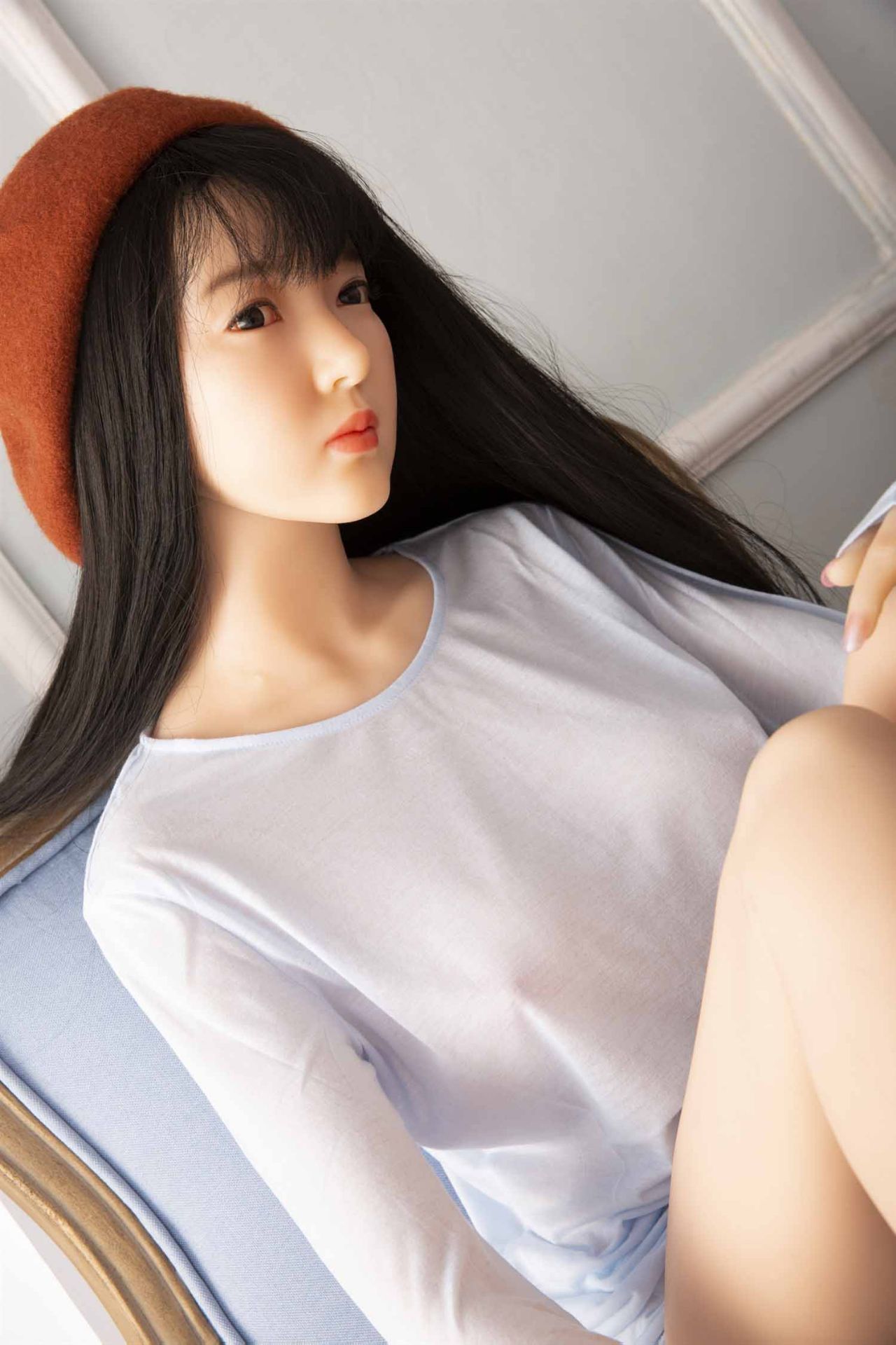 Picture of 152cm/4ft12 F-cup Silicone Sex Doll – Chulian