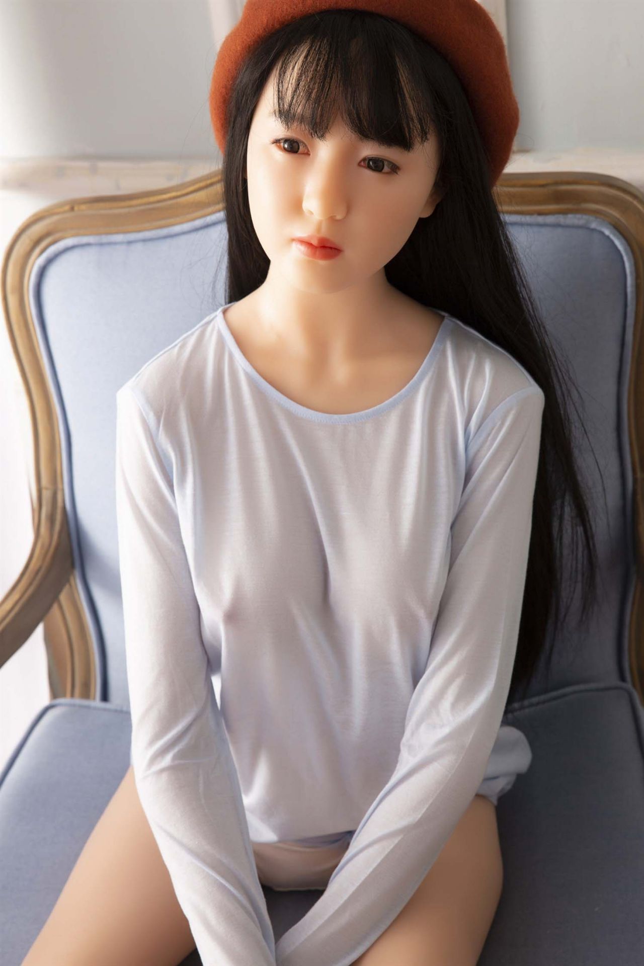Picture of 152cm/4ft12 F-cup Silicone Sex Doll – Chulian