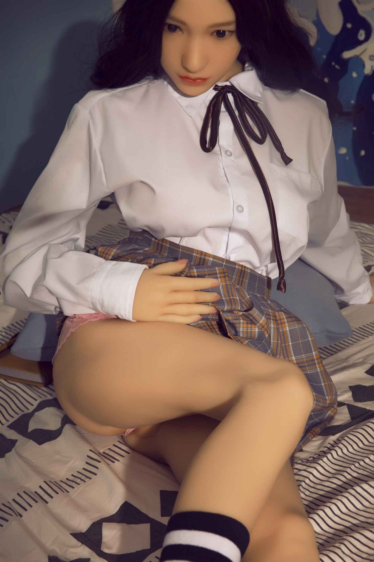 Picture of 152cm/4ft12 F-cup Silicone Sex Doll – Shangshan