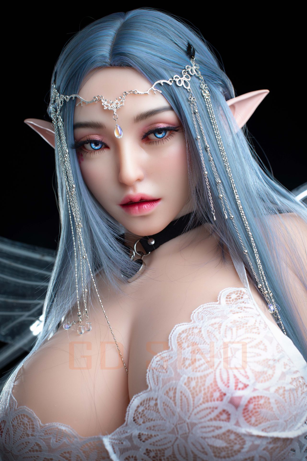 Picture of GD Sino 155cm/5ft1 L-cup Silicone Sex Doll – G155 Body + G1 Luoning (cat-like makeup) - Luoning