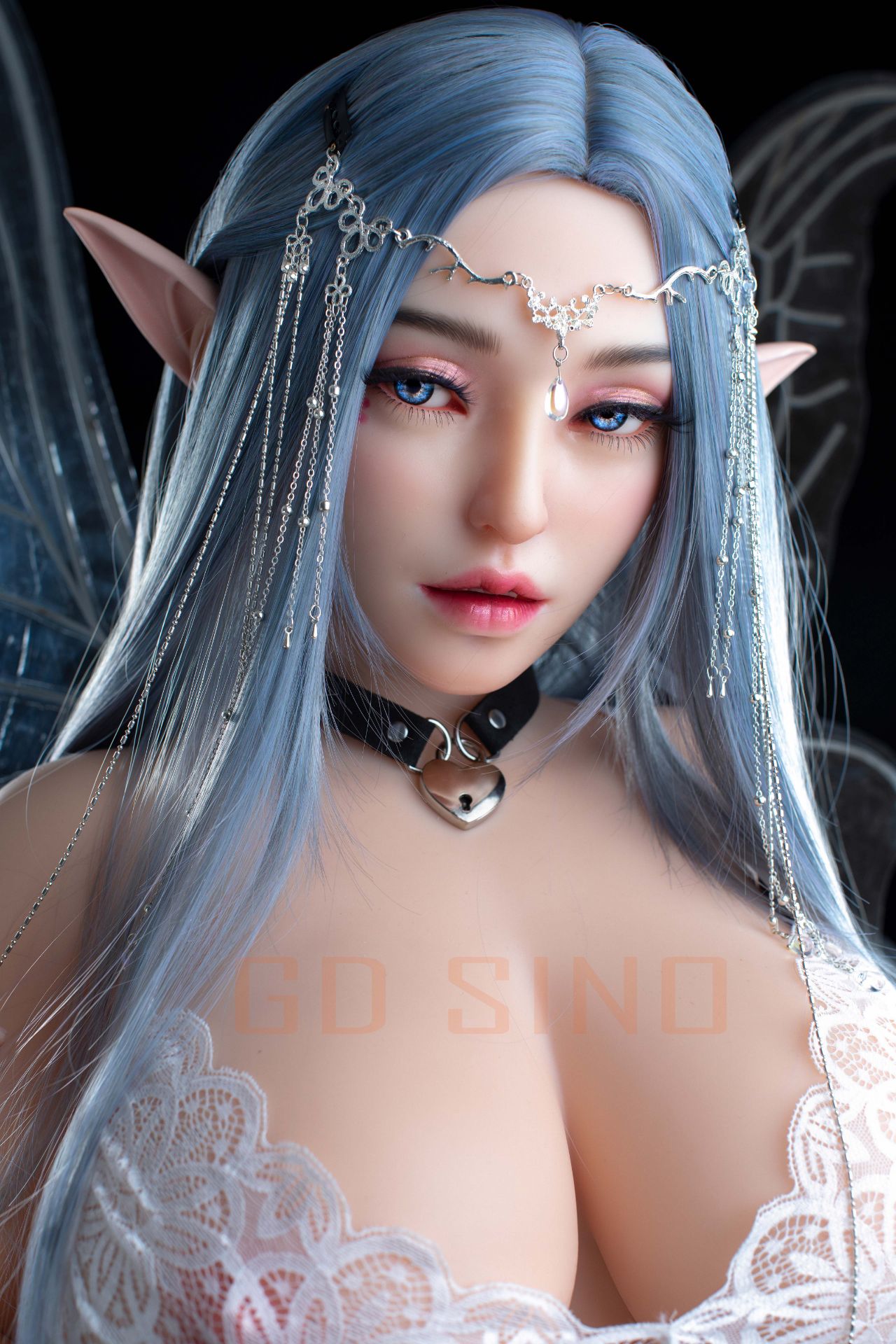 Picture of GD Sino 155cm/5ft1 L-cup Silicone Sex Doll – G155 Body + G1 Luoning (cat-like makeup) - Luoning