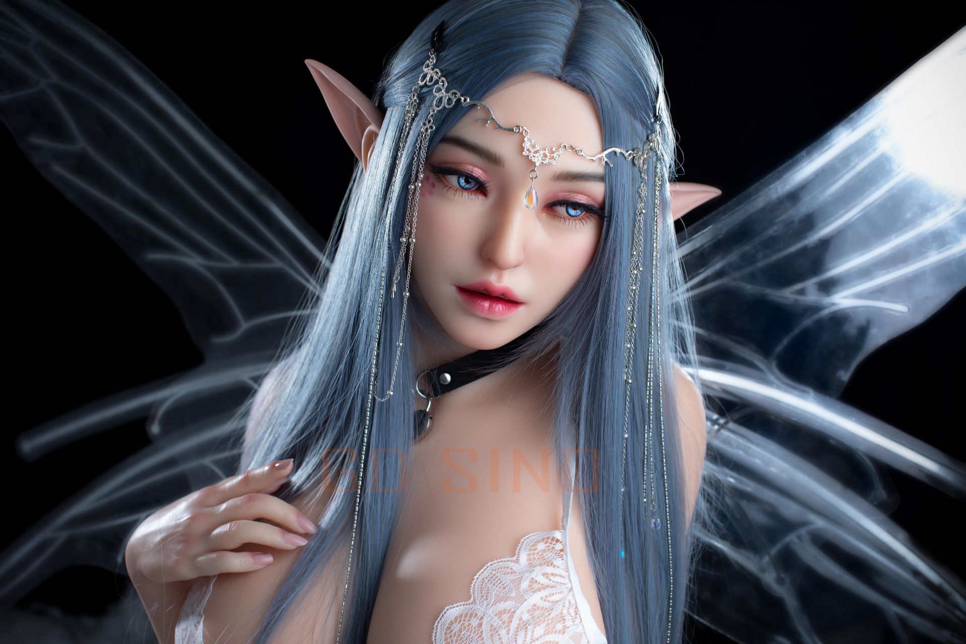 Picture of GD Sino 155cm/5ft1 L-cup Silicone Sex Doll – G155 Body + G1 Luoning (cat-like makeup) - Luoning