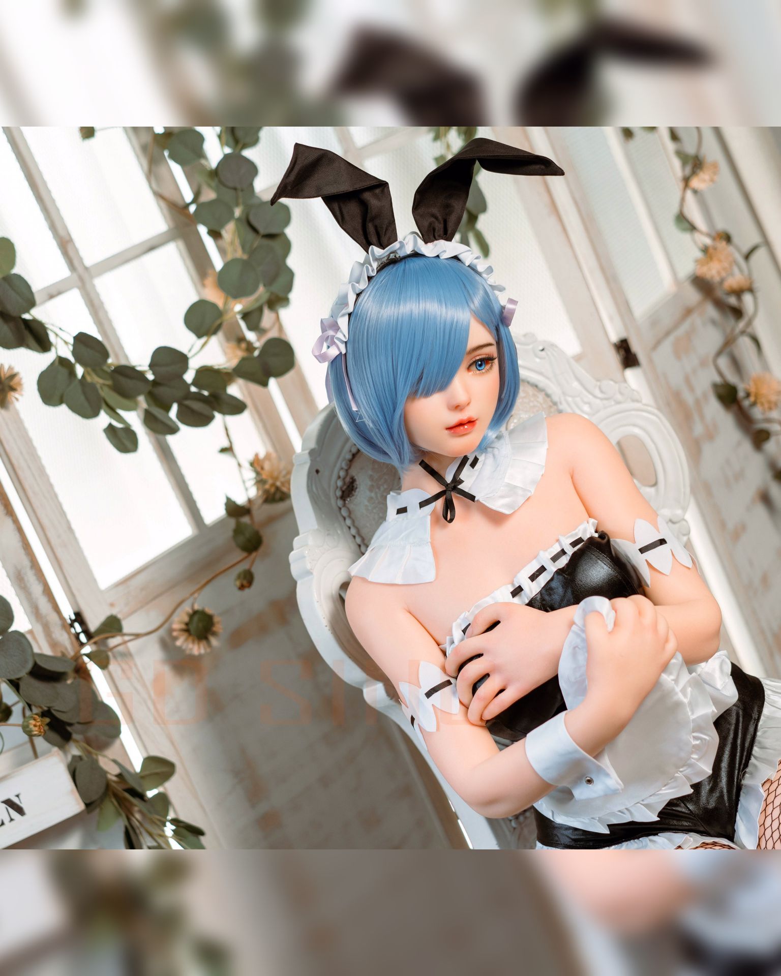 Picture of GD Sino Doll 156cm/5ft1 C-cup Silicone Sex Doll – G1 Luozi (Cos Rem)