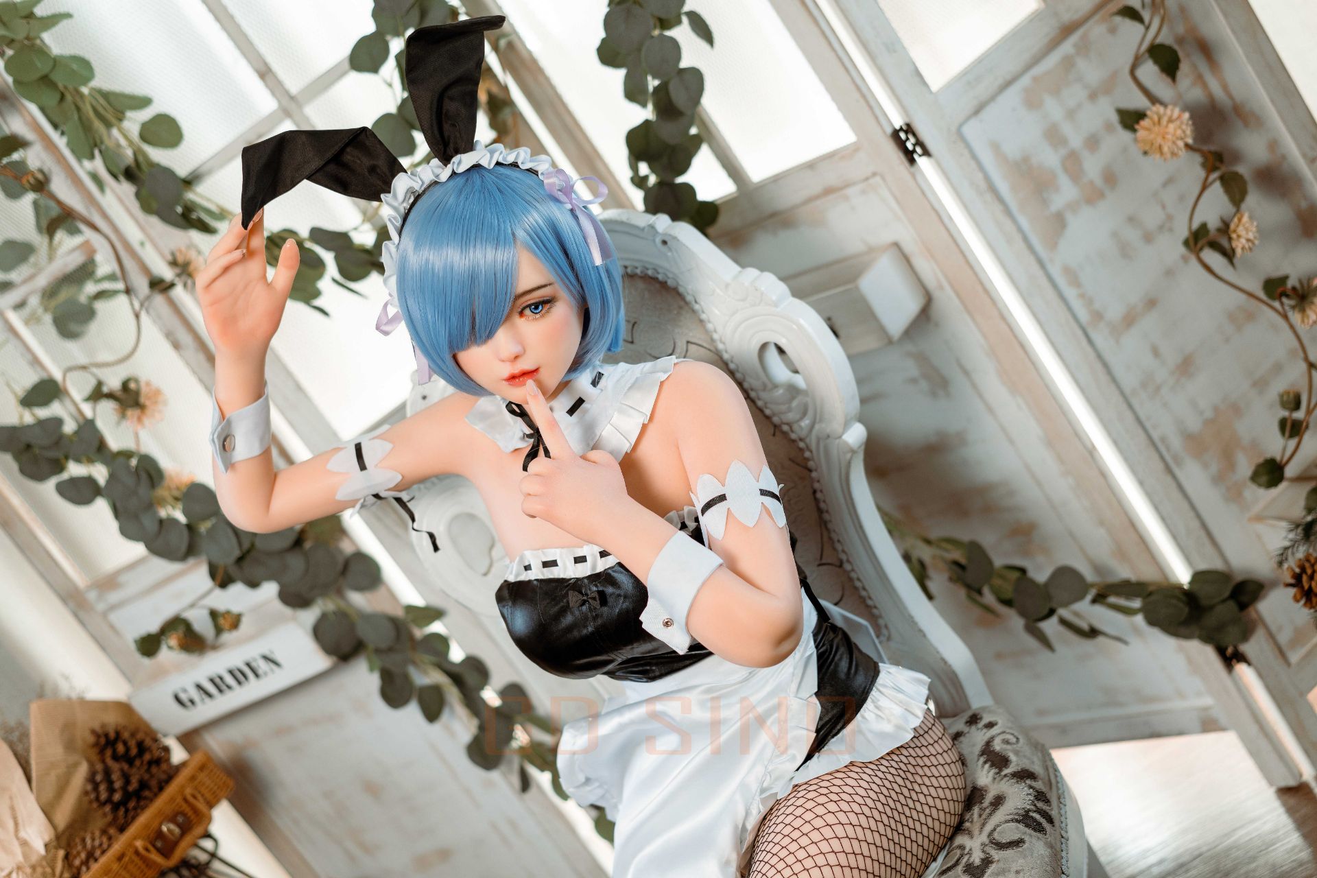 Picture of GD Sino Doll 156cm/5ft1 C-cup Silicone Sex Doll – G1 Luozi (Cos Rem)