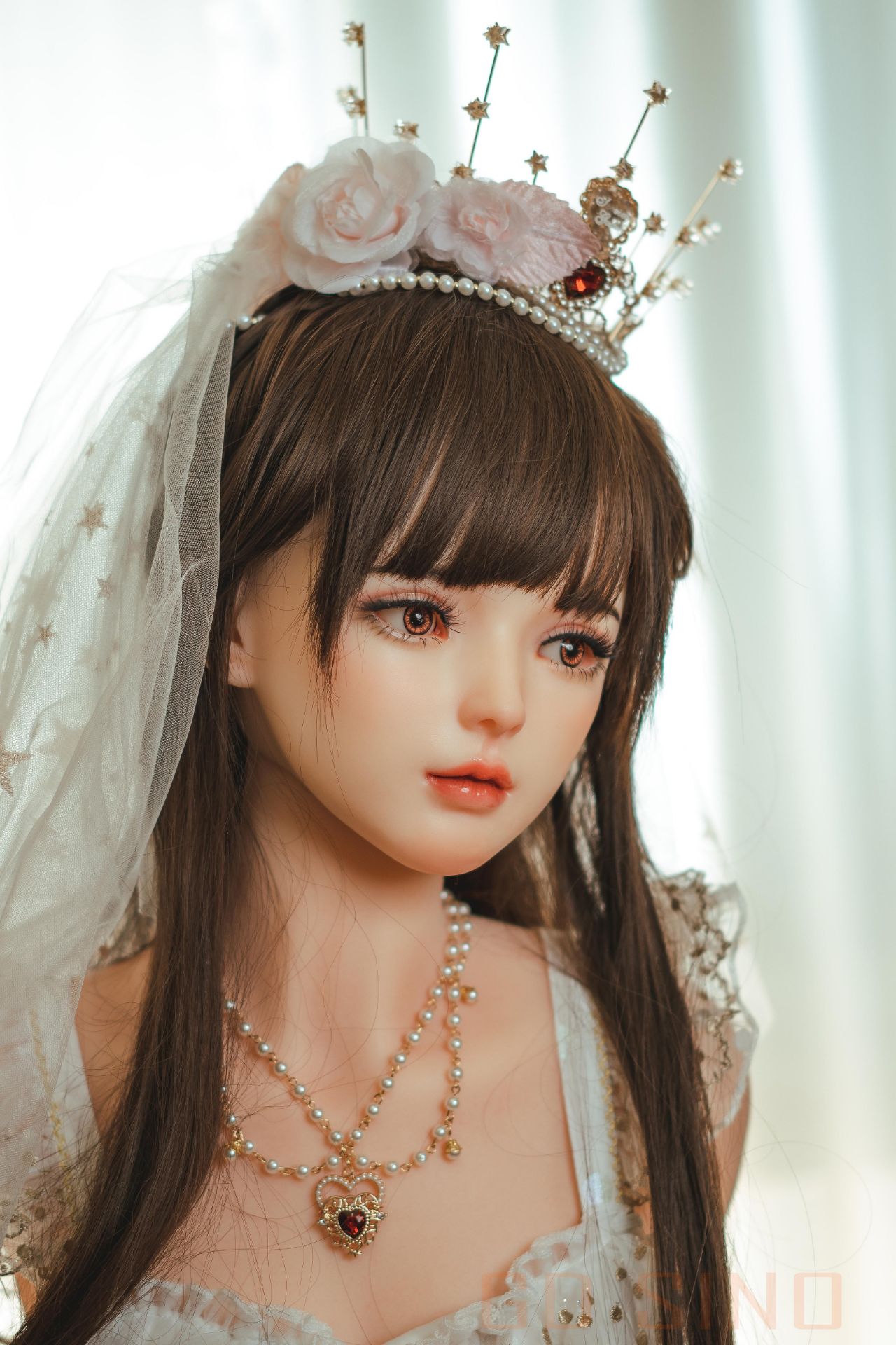 Picture of GD Sino Doll 156cm/5ft1 C-cup Silicone Sex Doll – Luozi (Little princess)