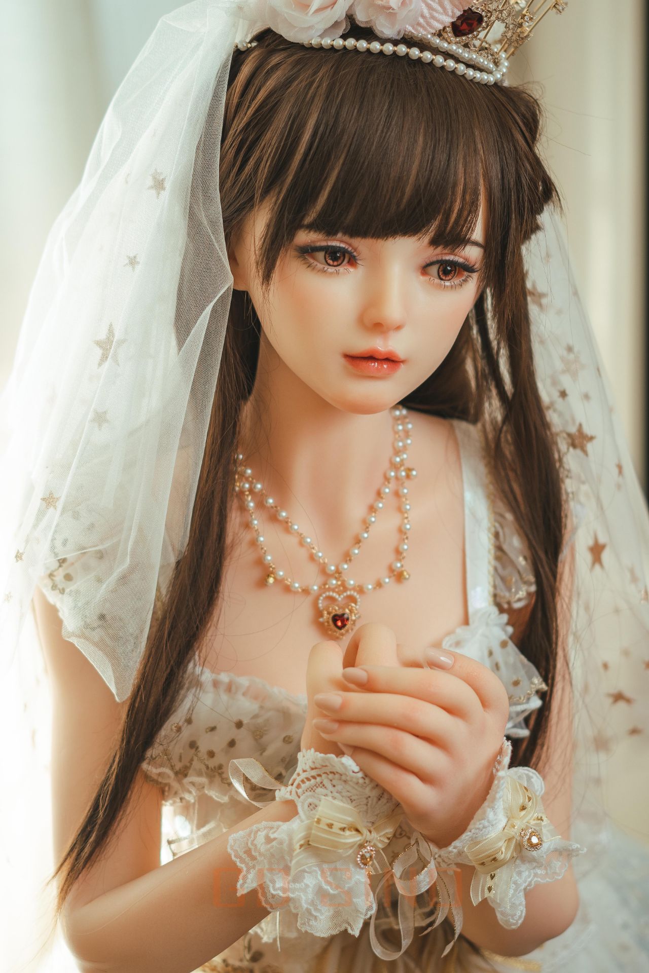 Picture of GD Sino 156cm/5ft1 C-cup Silicone Sex Doll – Luozi (Little princess)