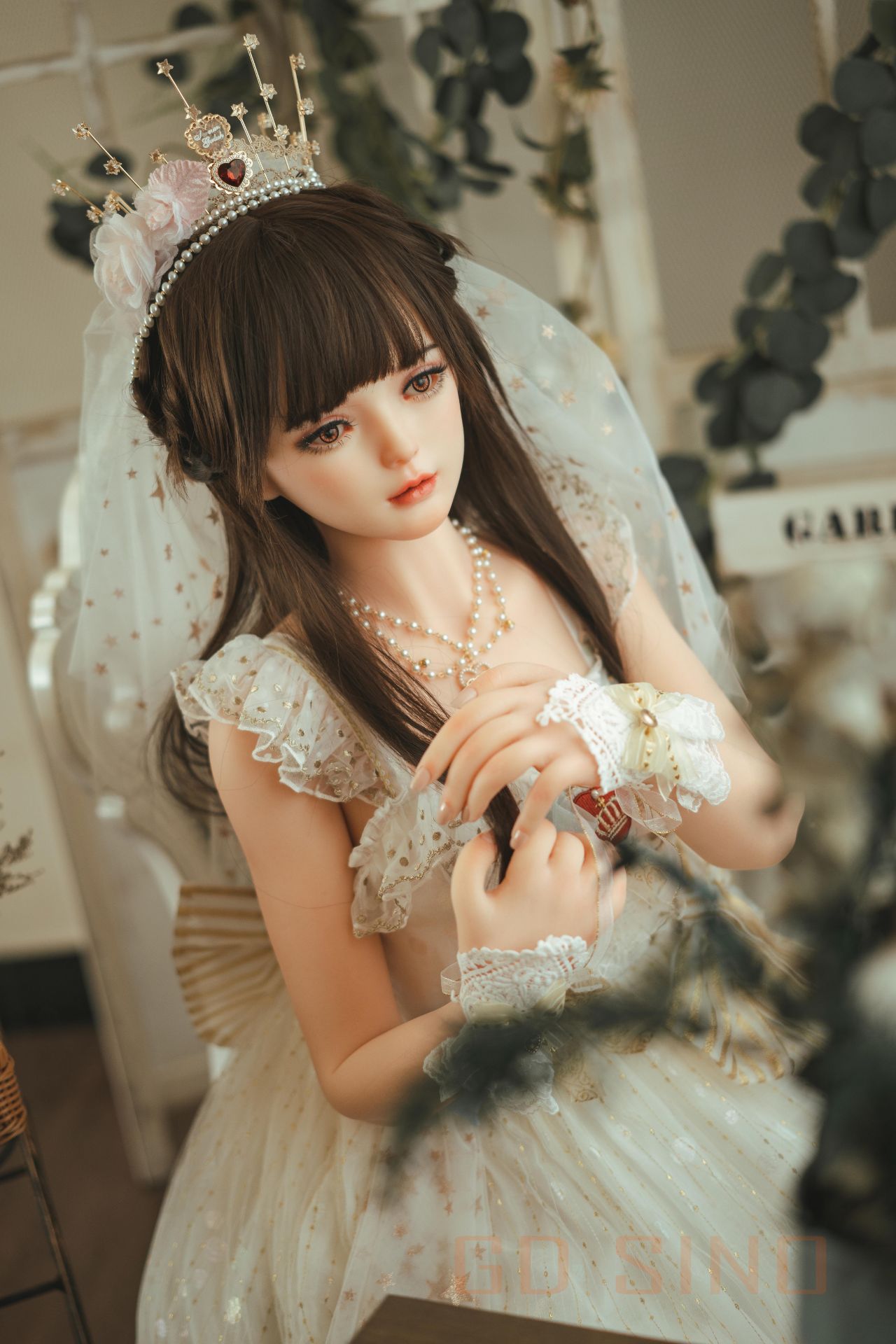 Picture of GD Sino 156cm/5ft1 C-cup Silicone Sex Doll – Luozi (Little princess)