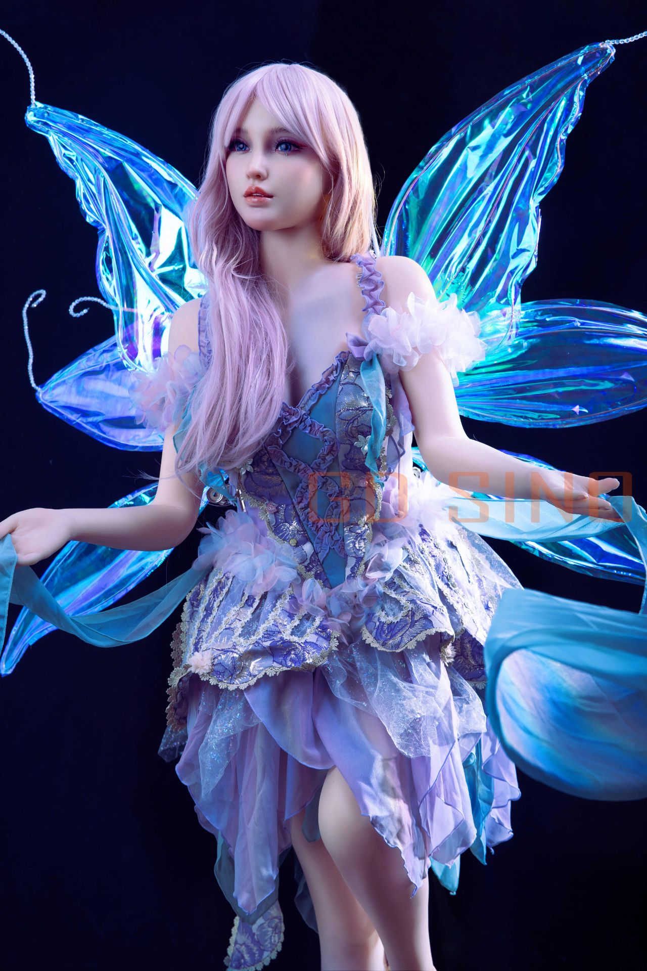 Picture of GD Sino Doll 156cm/5ft1 C-cup Silicone Sex Doll – S33 Linyanyan R+S effect