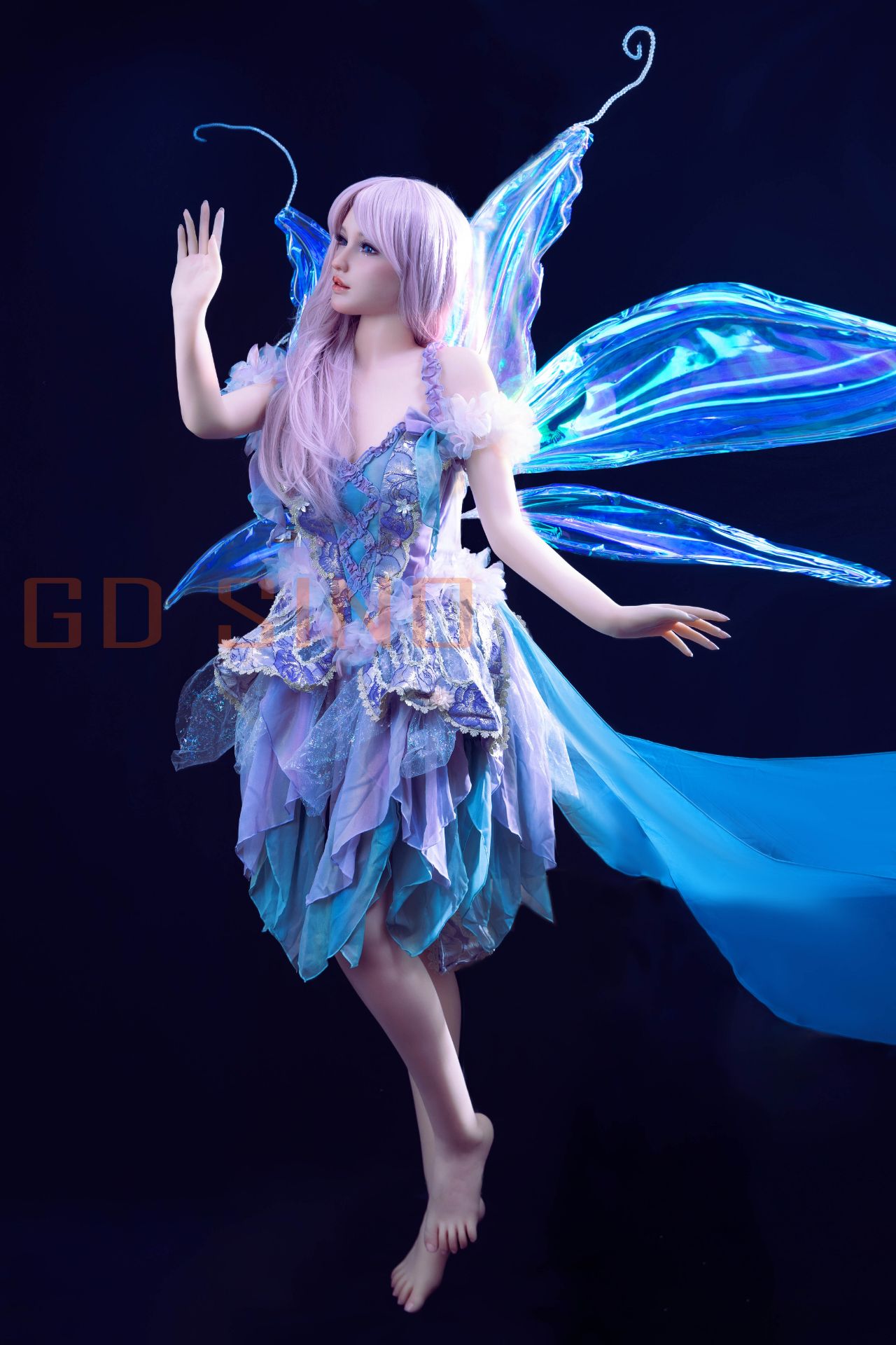 Picture of GD Sino Doll 156cm/5ft1 C-cup Silicone Sex Doll – S33 Linyanyan R+S effect