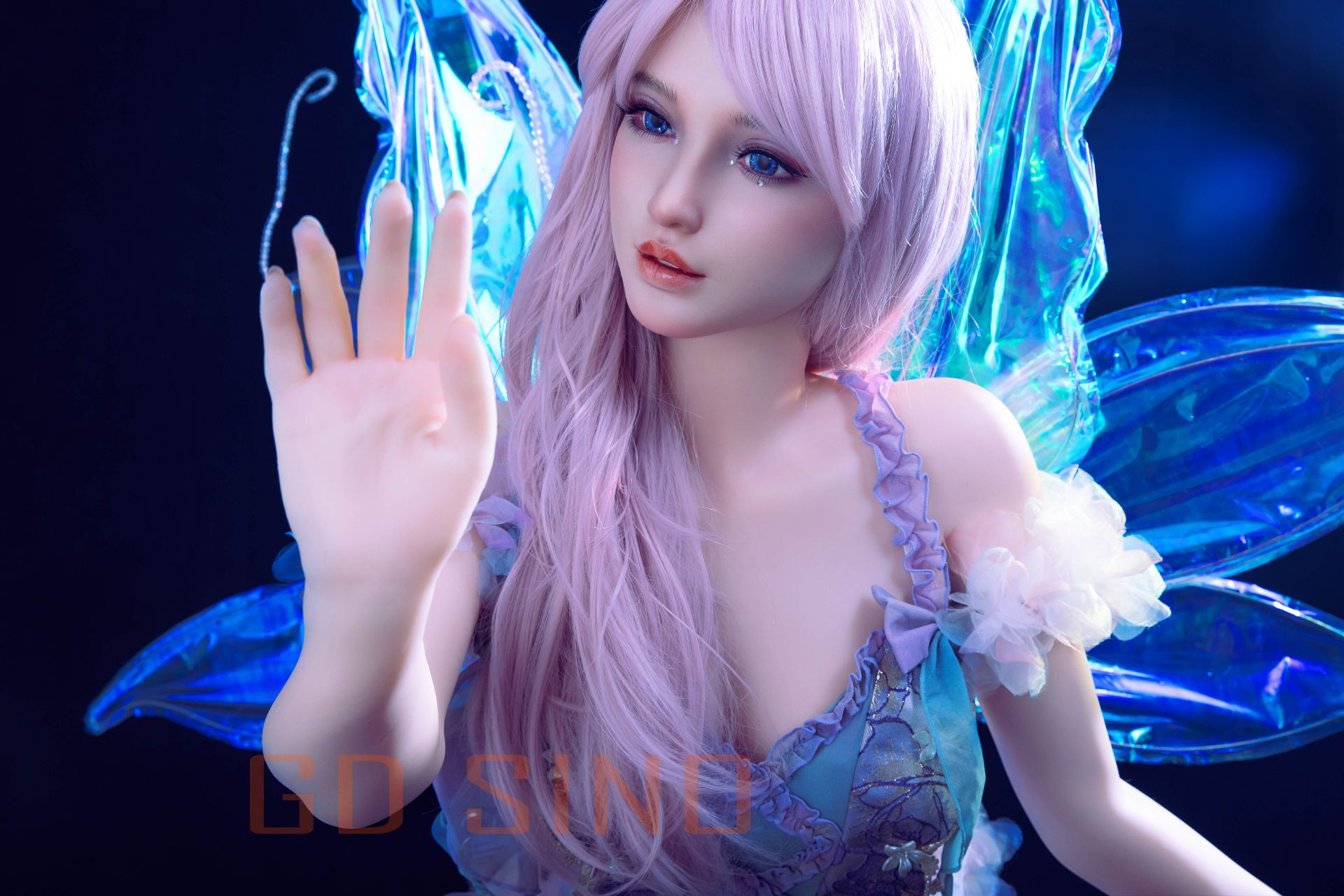 Picture of GD Sino Doll 156cm/5ft1 C-cup Silicone Sex Doll – S33 Linyanyan R+S effect