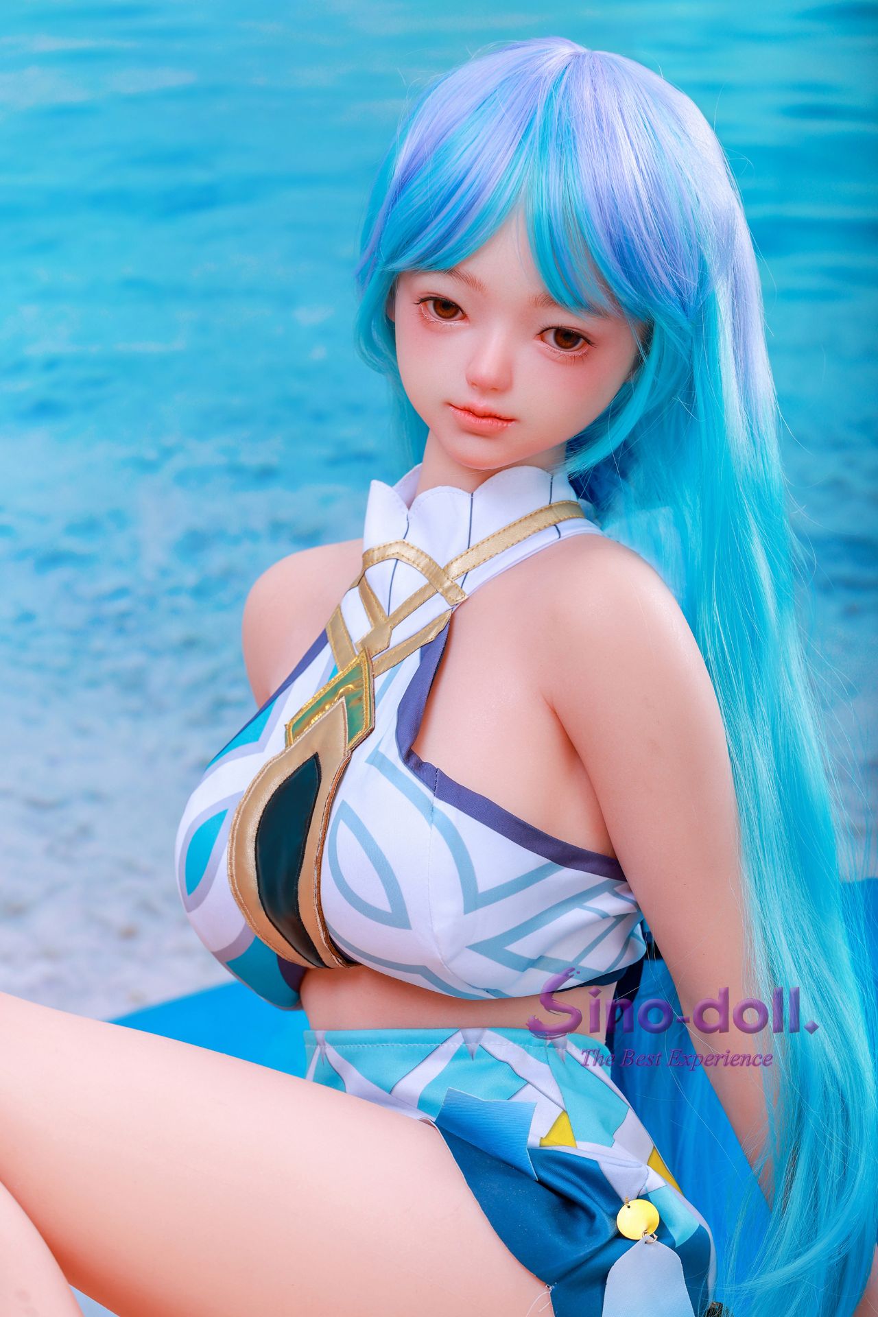 Picture of Soft Max Sino Doll - S143cm/4ft8 (Normol breasts) B-Cup + S143 (Normal breasts)+S56 Linbai (R+S effect)
