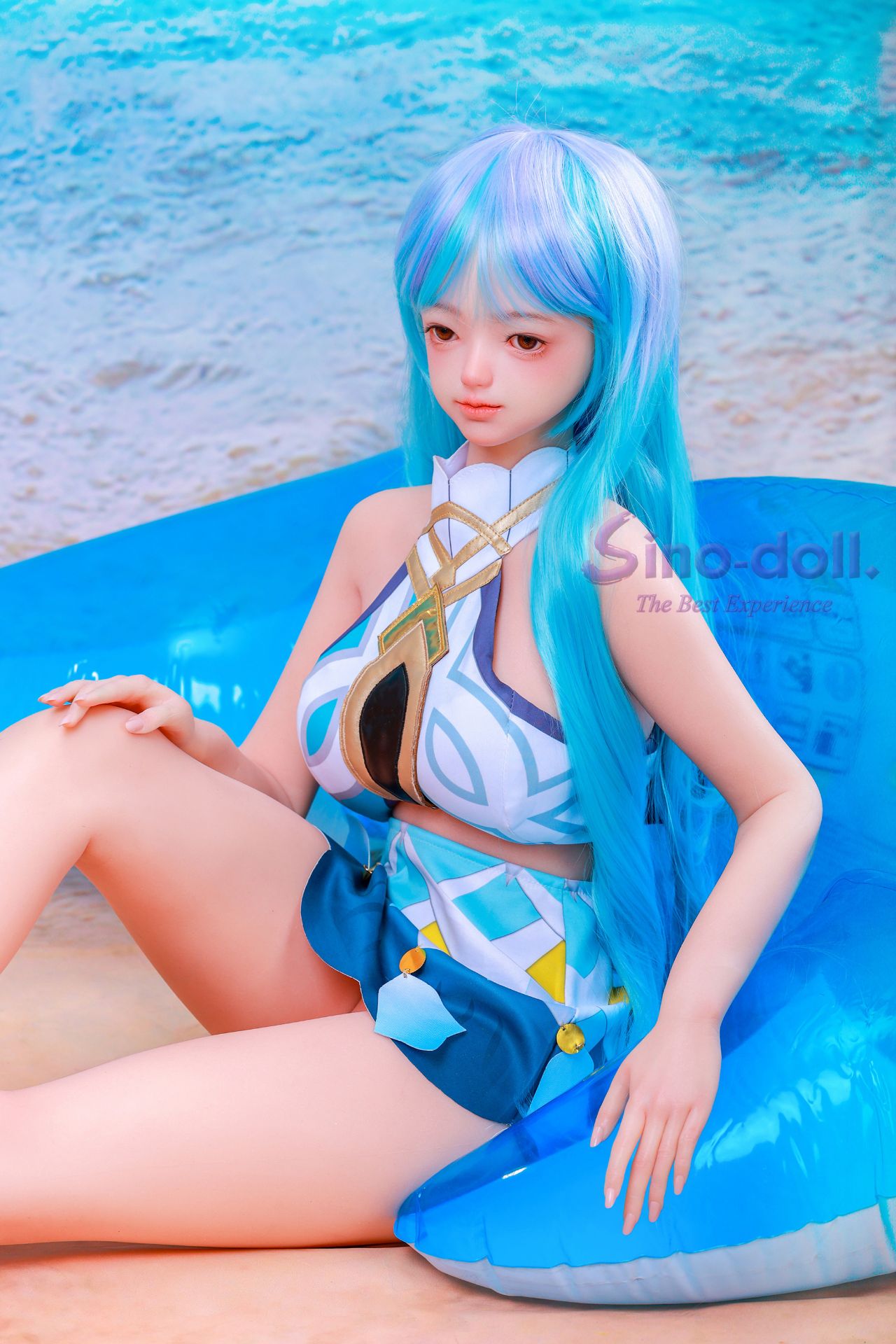 Picture of Soft Max Sino Doll - S143cm/4ft8 (Normol breasts) B-Cup + S143 (Normal breasts)+S56 Linbai (R+S effect)