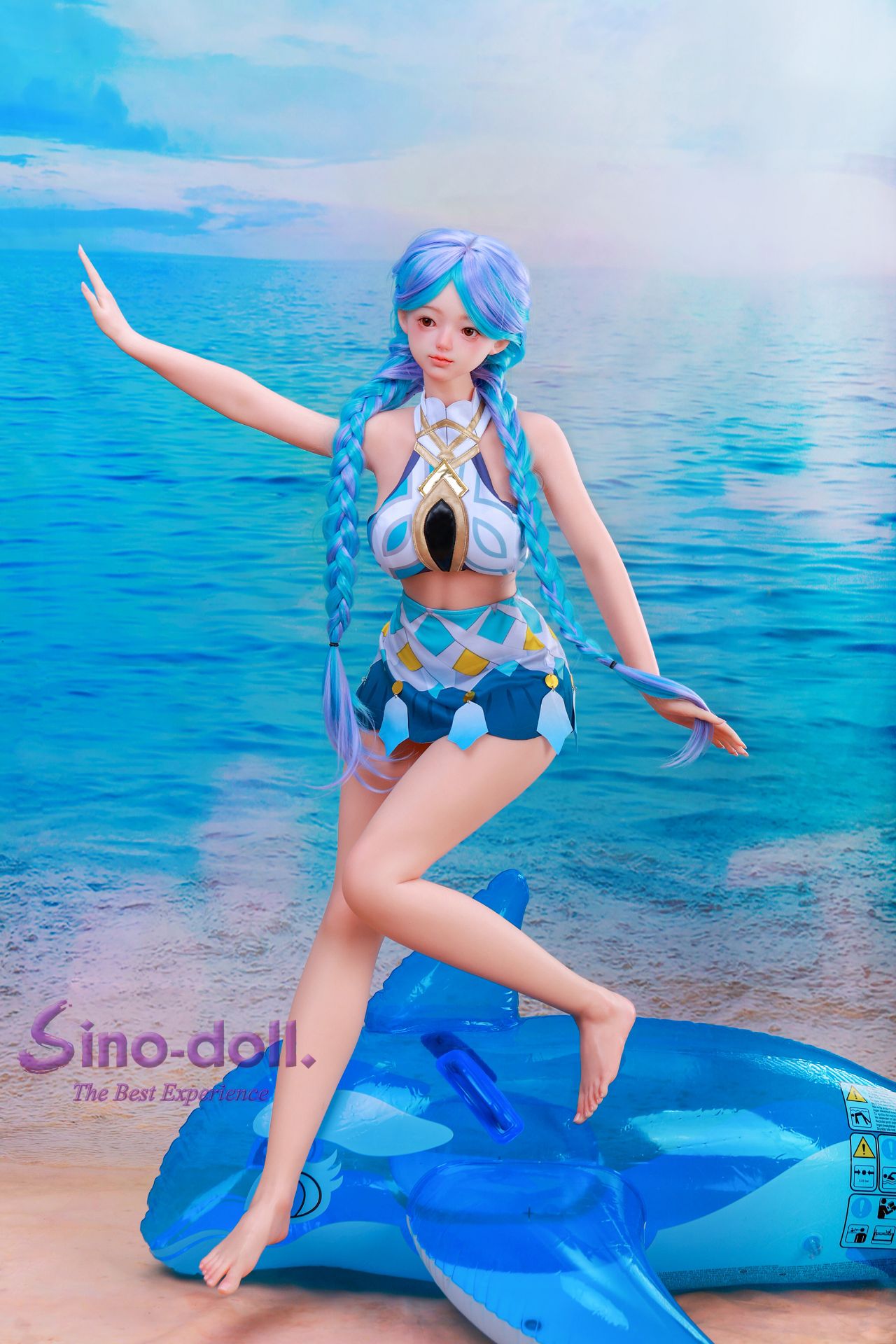 Picture of Soft Max Sino Doll - S143cm/4ft8 (Normol breasts) B-Cup + S143 (Normal breasts)+S56 Linbai (R+S effect)