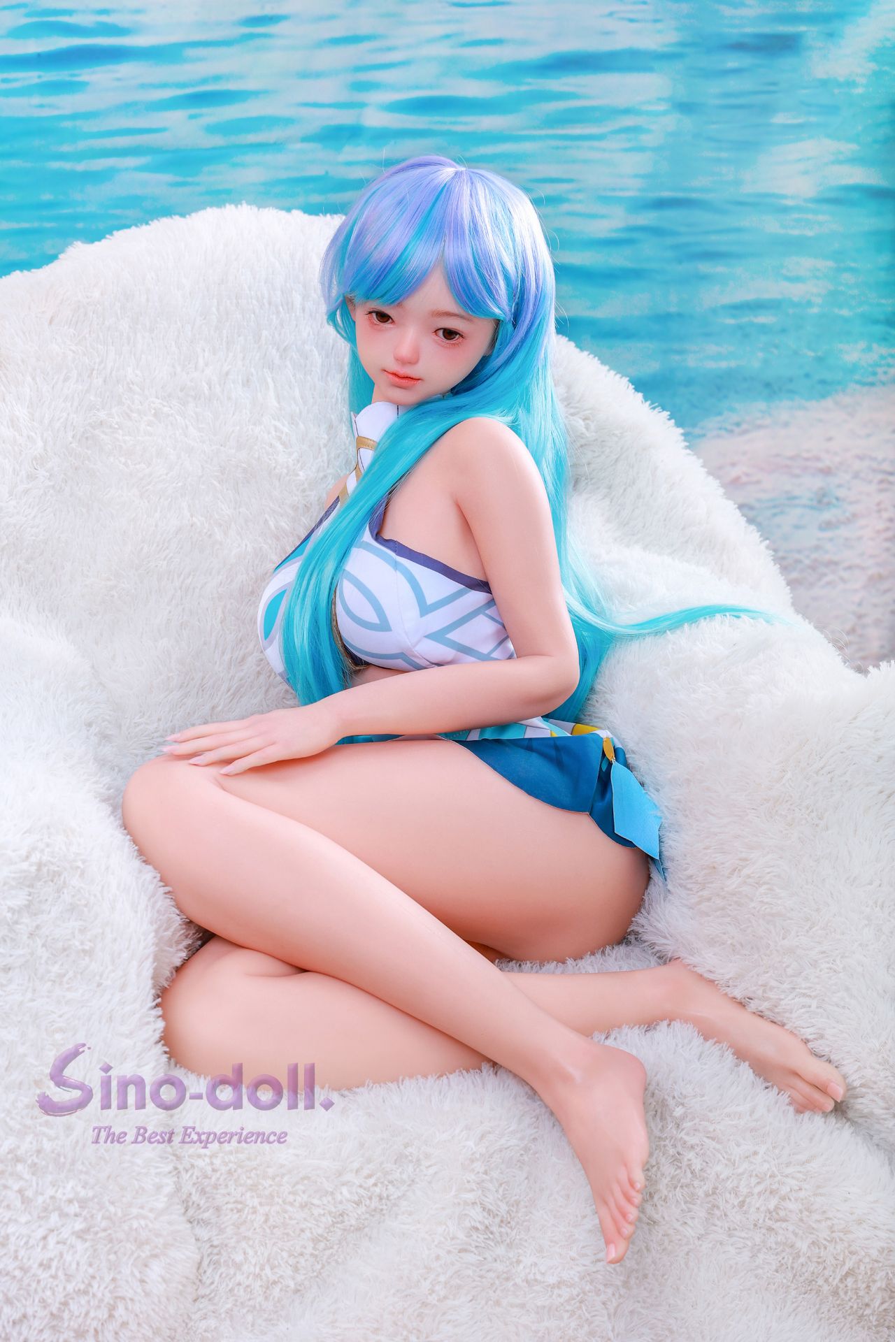 Picture of Soft Max Sino Doll - S143cm/4ft8 (Normol breasts) B-Cup + S143 (Normal breasts)+S56 Linbai (R+S effect)