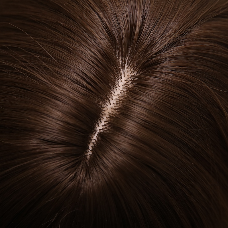 Picture of Cool Brown Long Sex Doll Wig