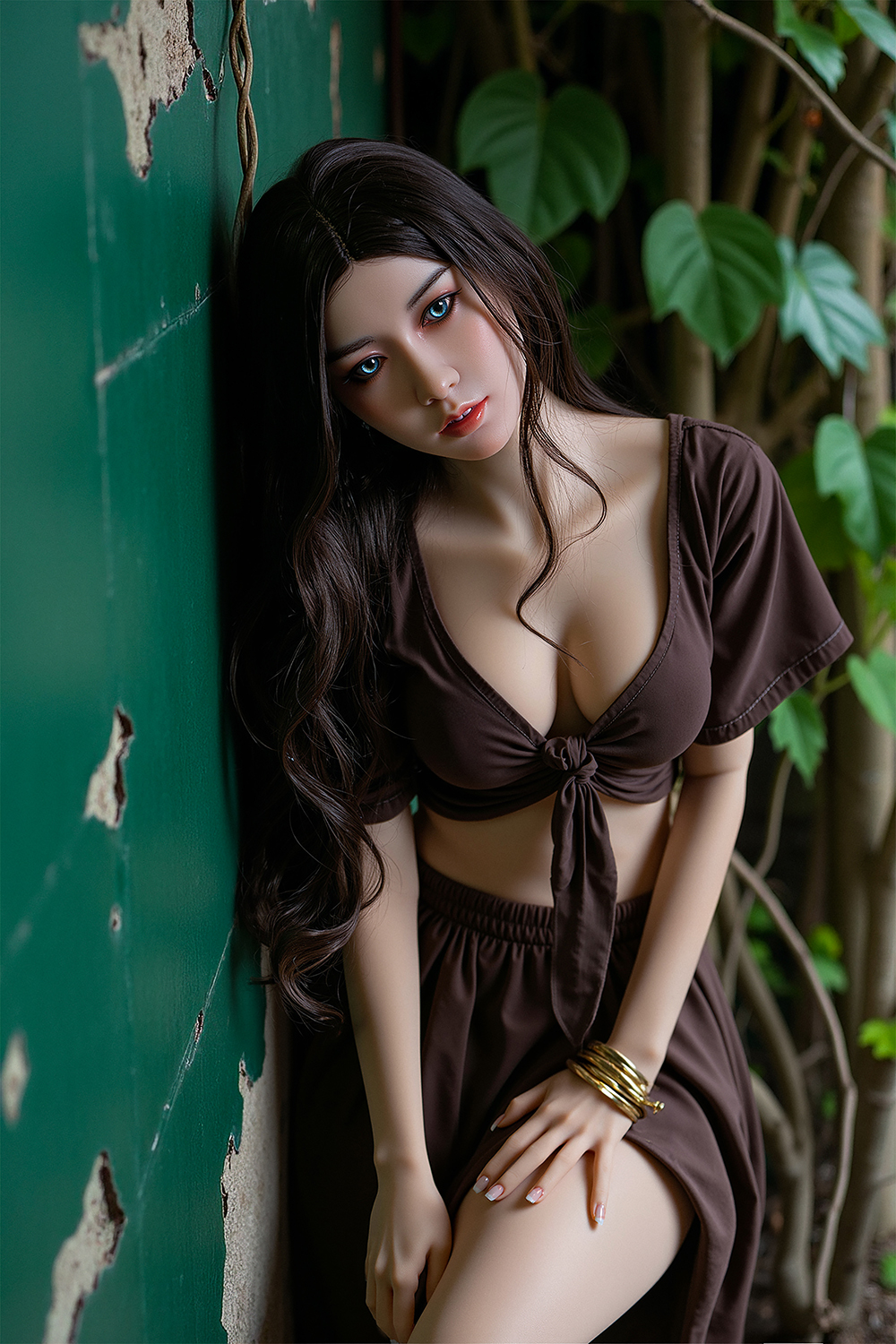 Picture of 151cm E-Cup Silicone Head Sex Doll - Elina