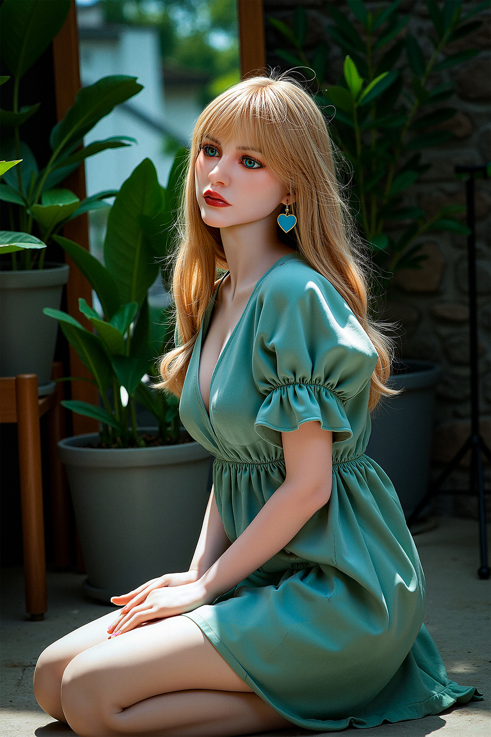 Picture of Aibei Sex Dolls | 150cm F-Cup Silicone Head Sex Doll - Meya Voss