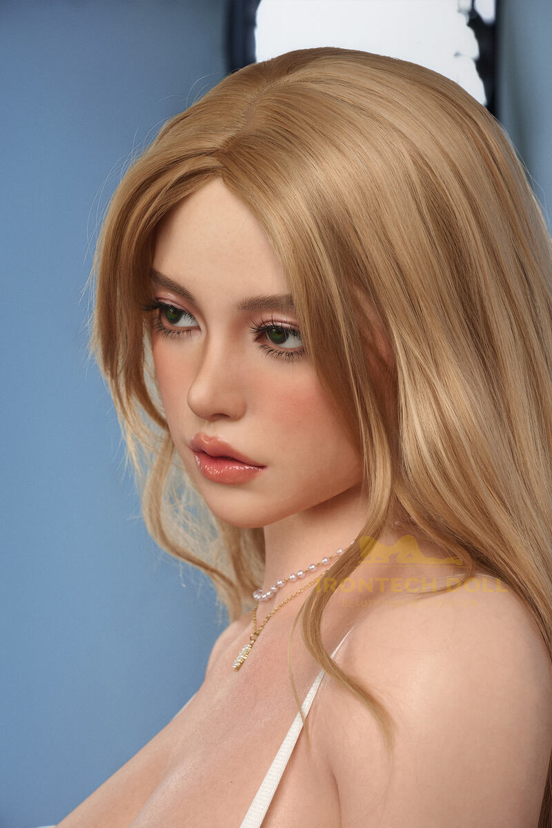 Picture of Irontech Doll - 164cm/5ft5 F-cup Blonde Silicone Sex Doll – Eileen