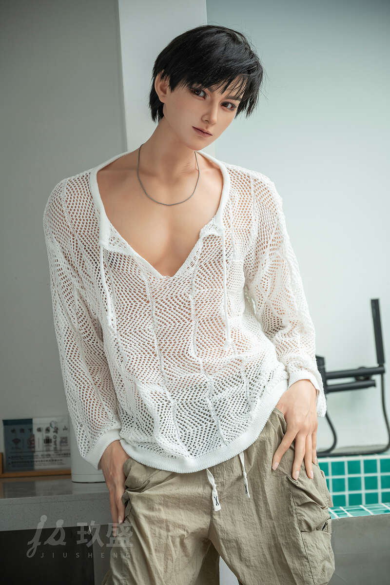 Picture of 180cm/5ft11 Male Silicone Sex Doll – Gavin (Ultra-Light Version)