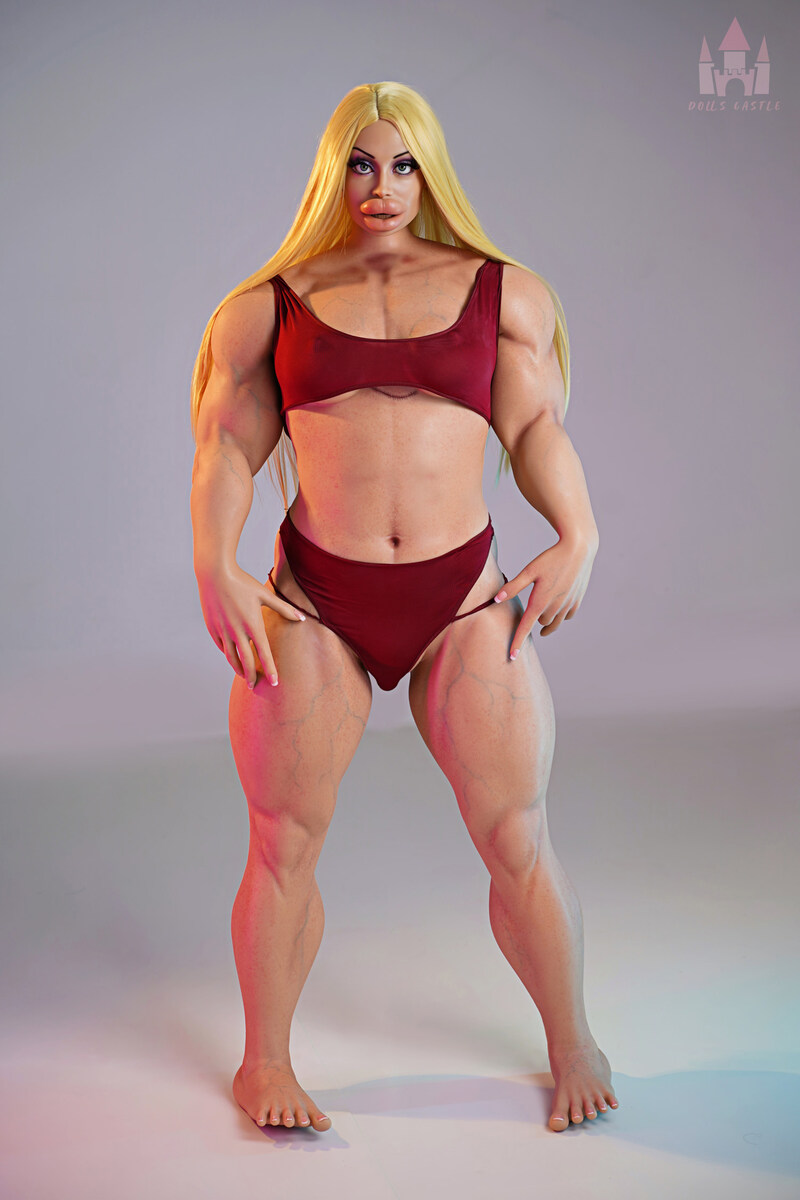 Picture of 160cm/5ft3 B-cup Muscular Silicone Sex Doll – Priya
