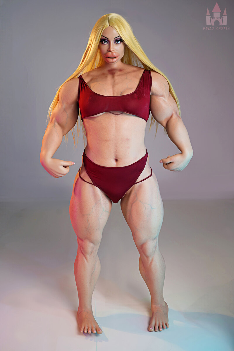 Picture of 160cm/5ft3 B-cup Muscular Silicone Sex Doll – Priya